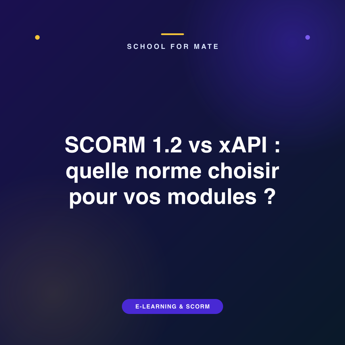 Illustration : SCORM 1.2 vs xAPI : quelle norme choisir pour vos modules ?