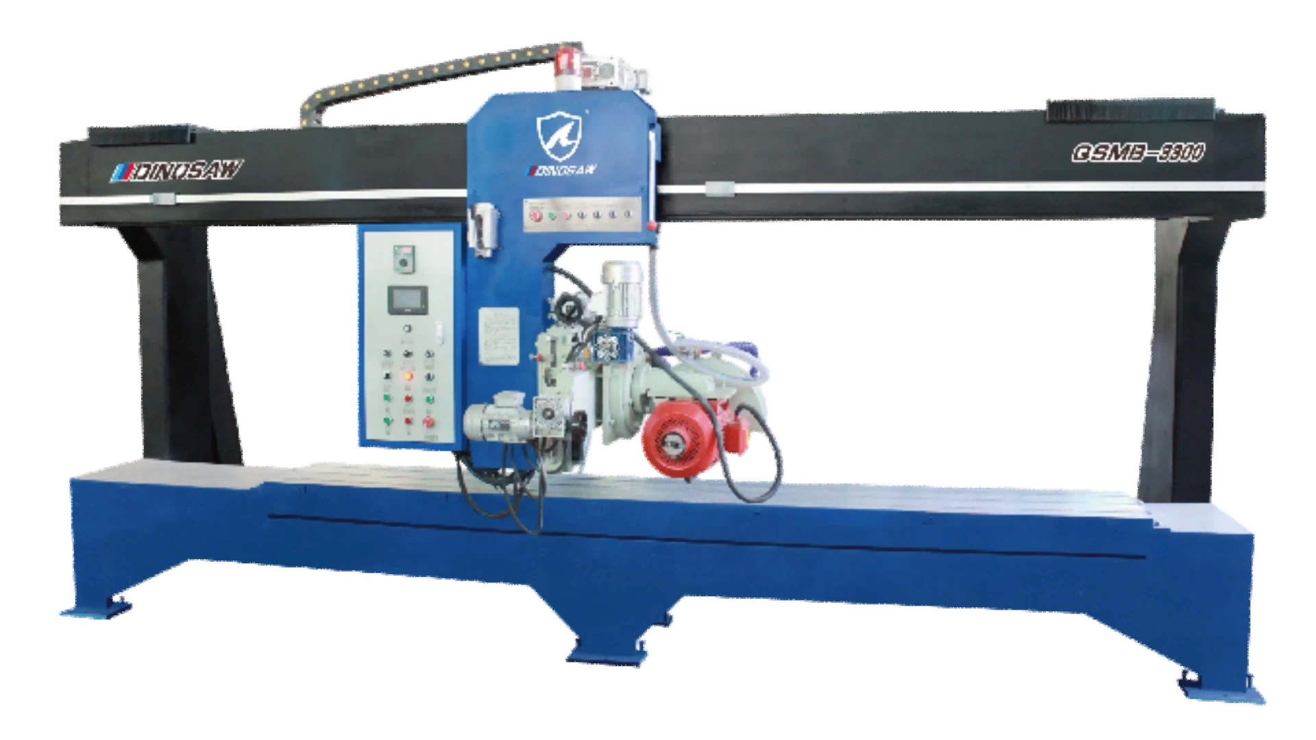 Bridge type automatic profile polishing machine