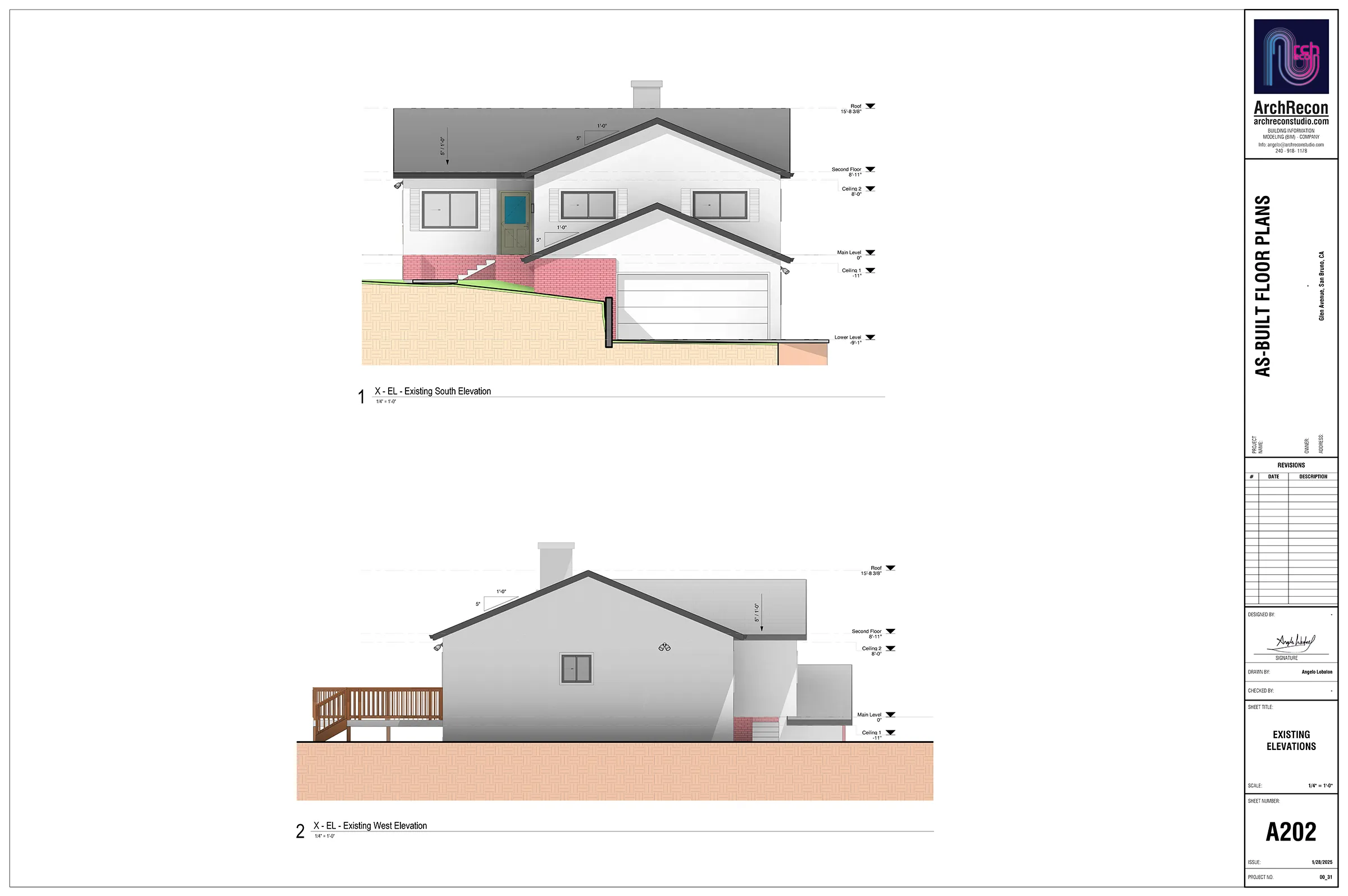 Glen Avenue As-Built Document 03