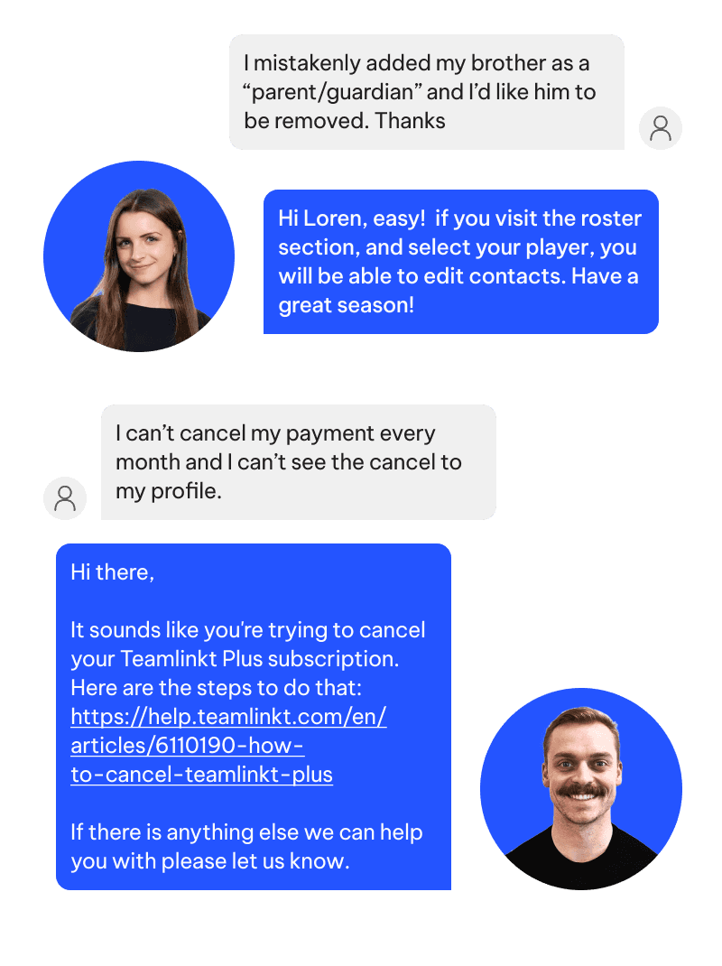 TeamLinkt's Support Showcase