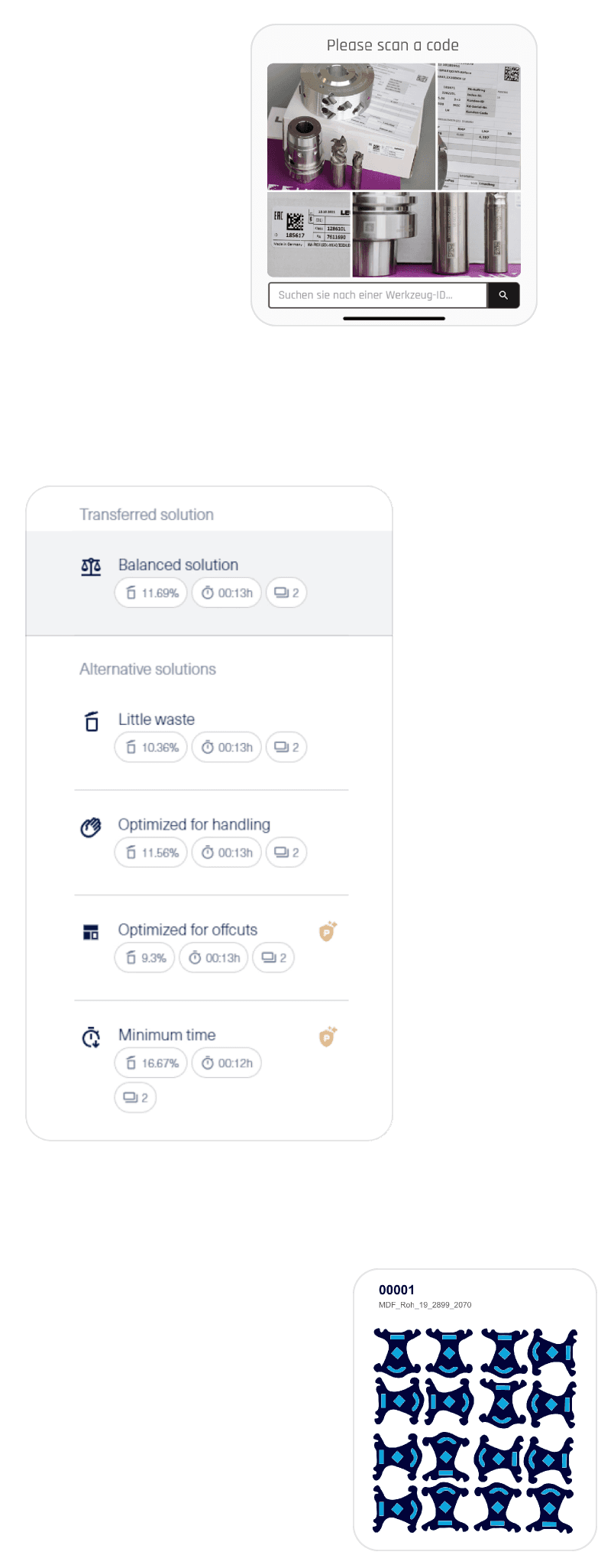 Widgets, die im tapio Store zum Kauf angeboten werden