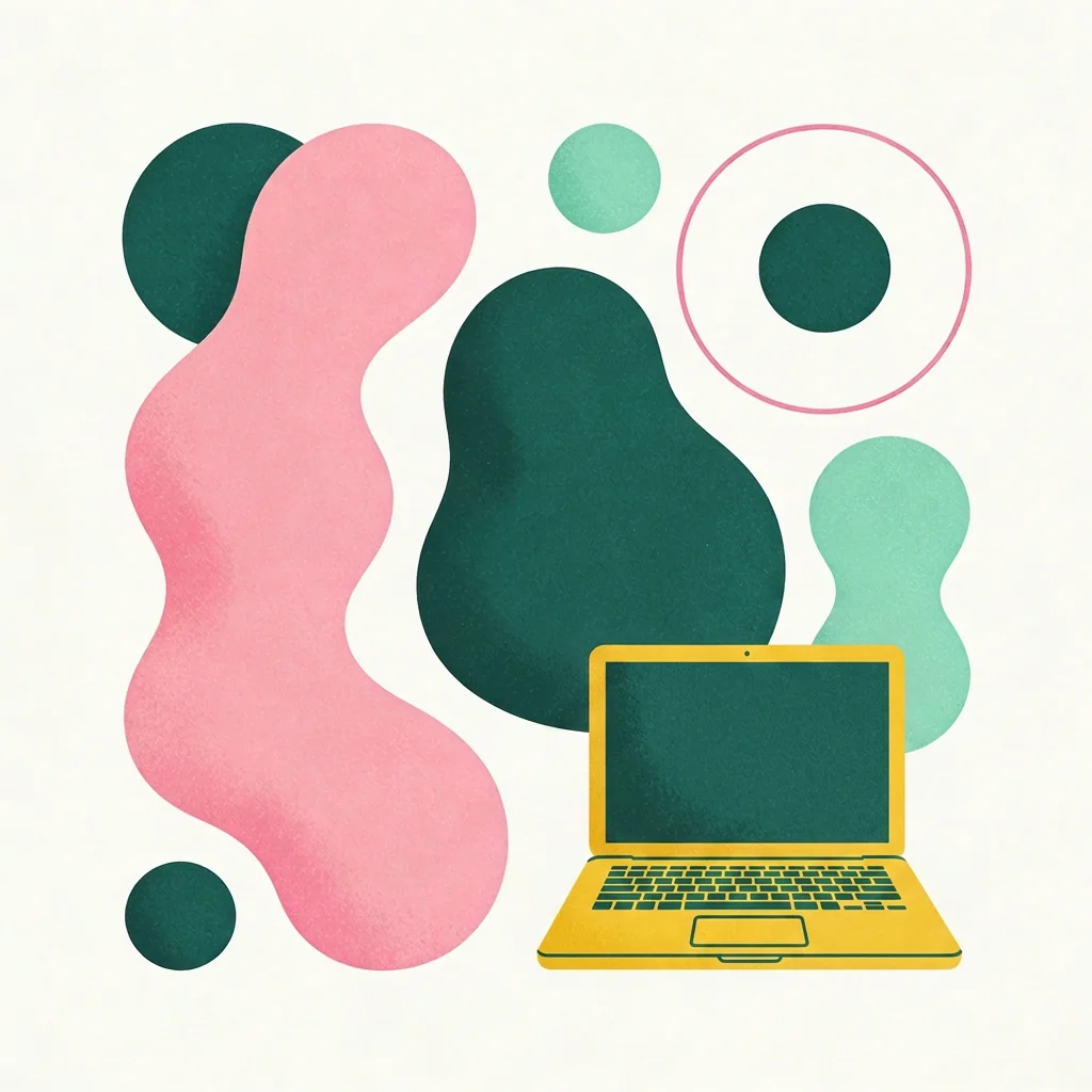 Sikte AI laptop illustration