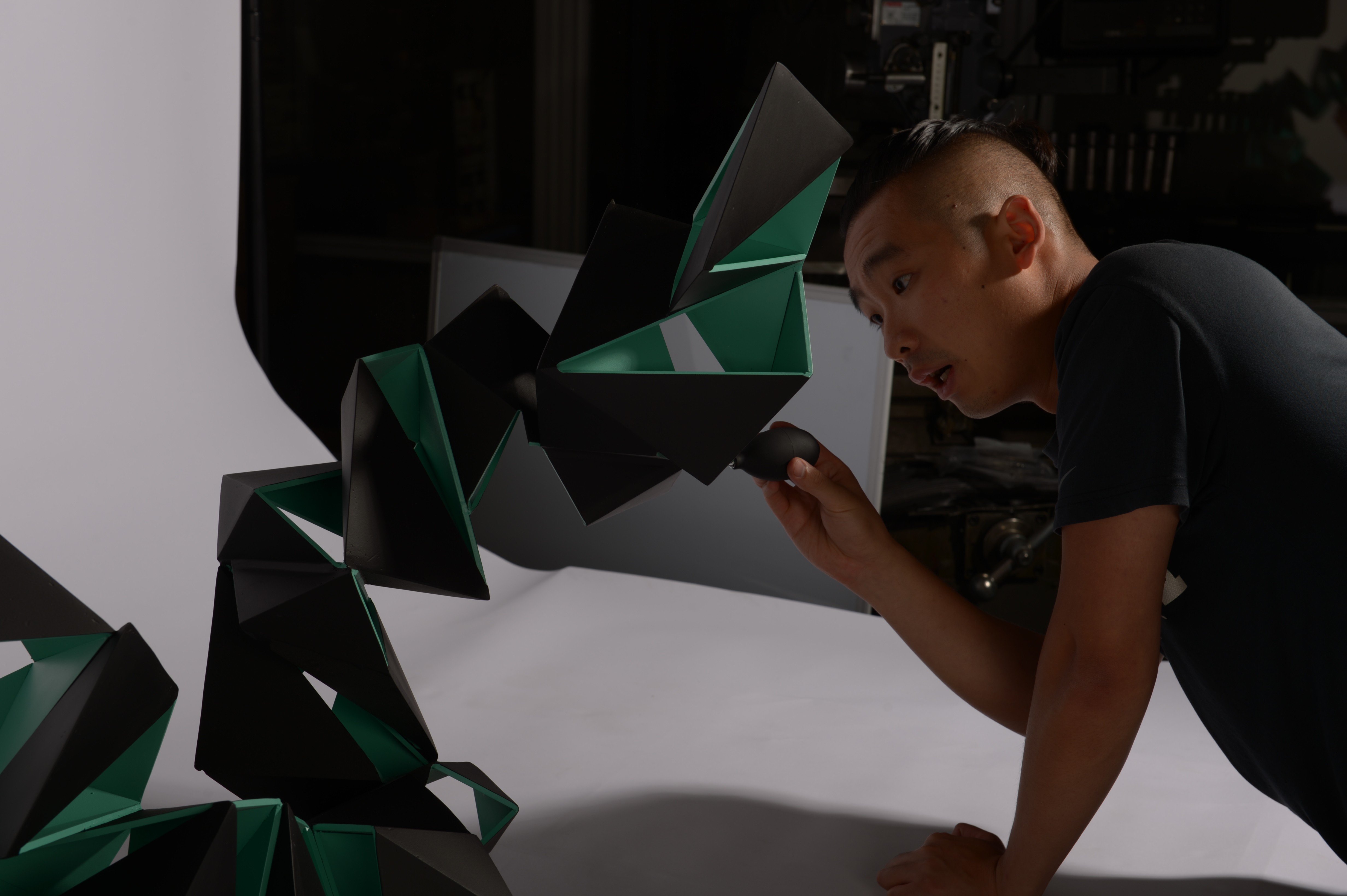 a woman holding an apple