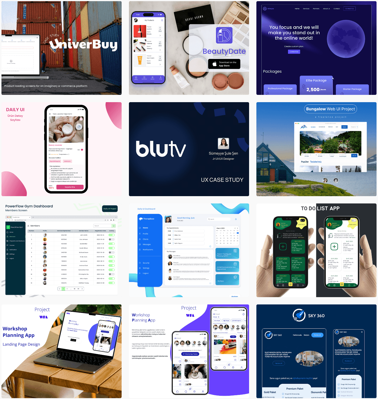 Behance Projects