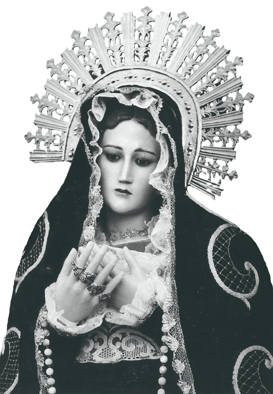 Foto antigua Virgen de la Palma
