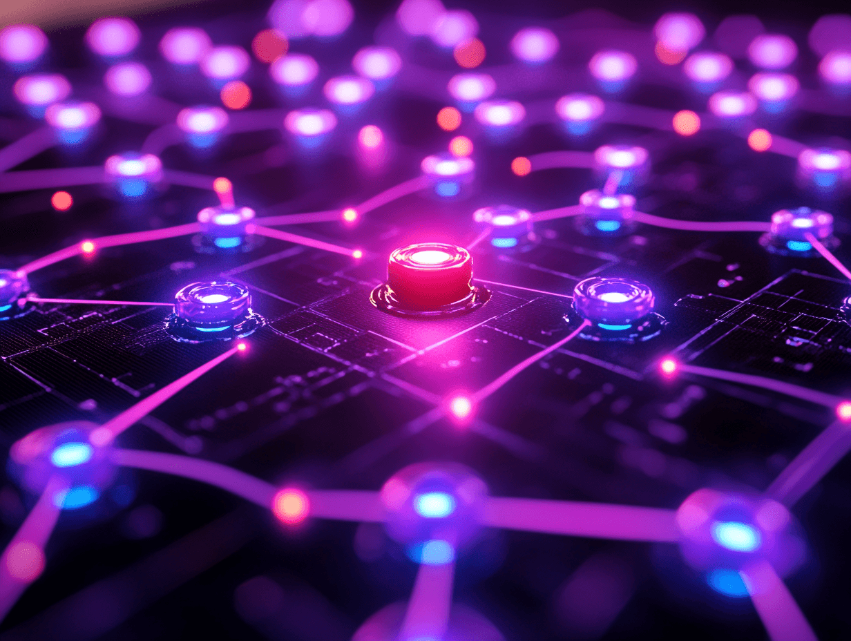 Abstrakte Illustration von Finanzbewegungen