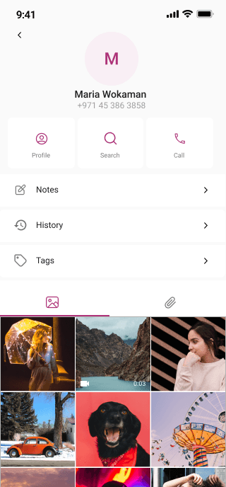 Tag Organisation