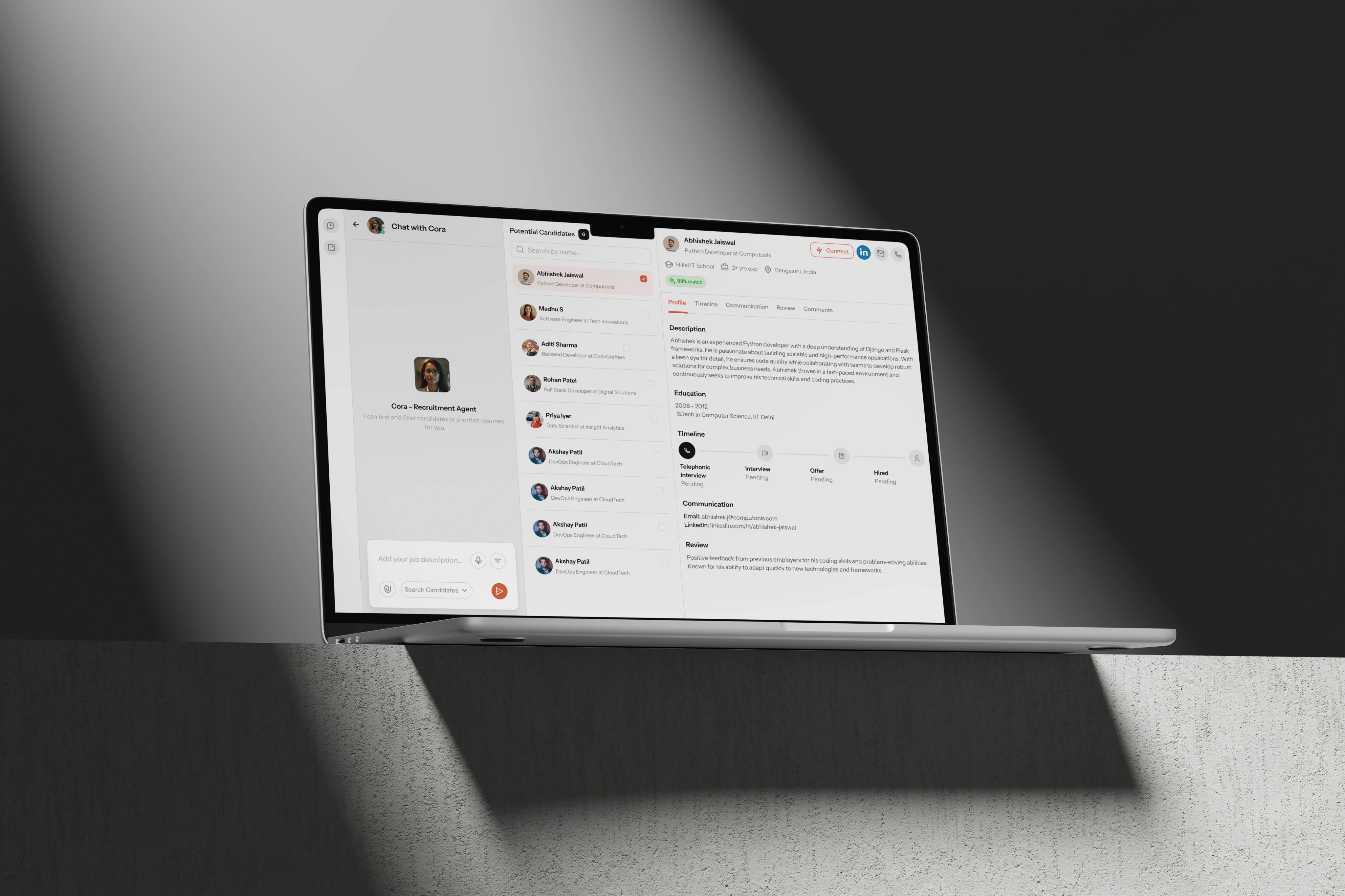 Our custom dashboard work portfolio