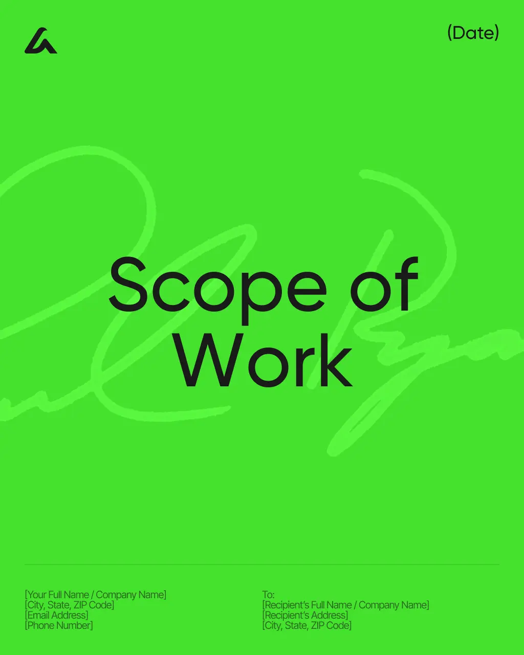 Scope of Work 