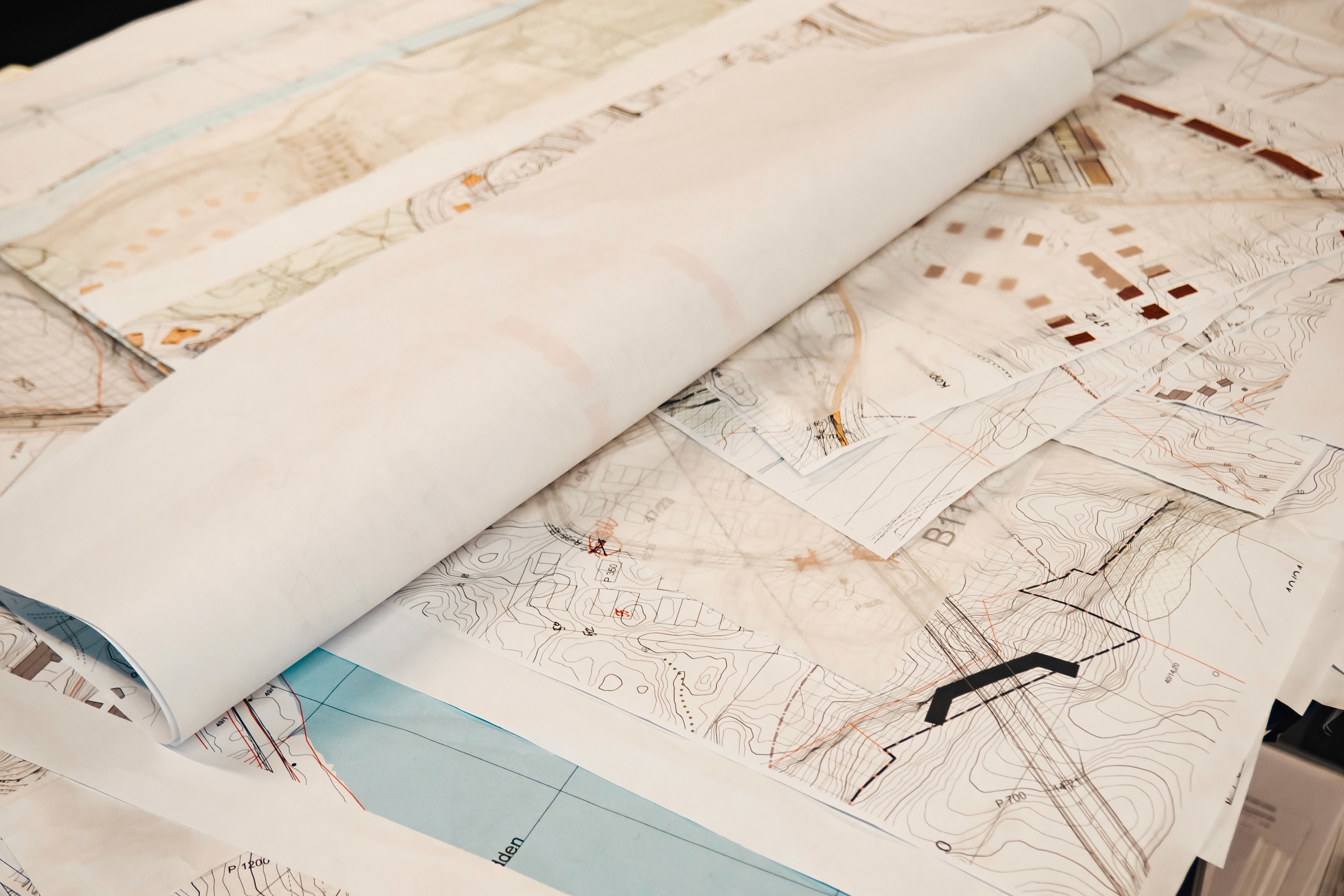 Tradisjonelle kart i papir