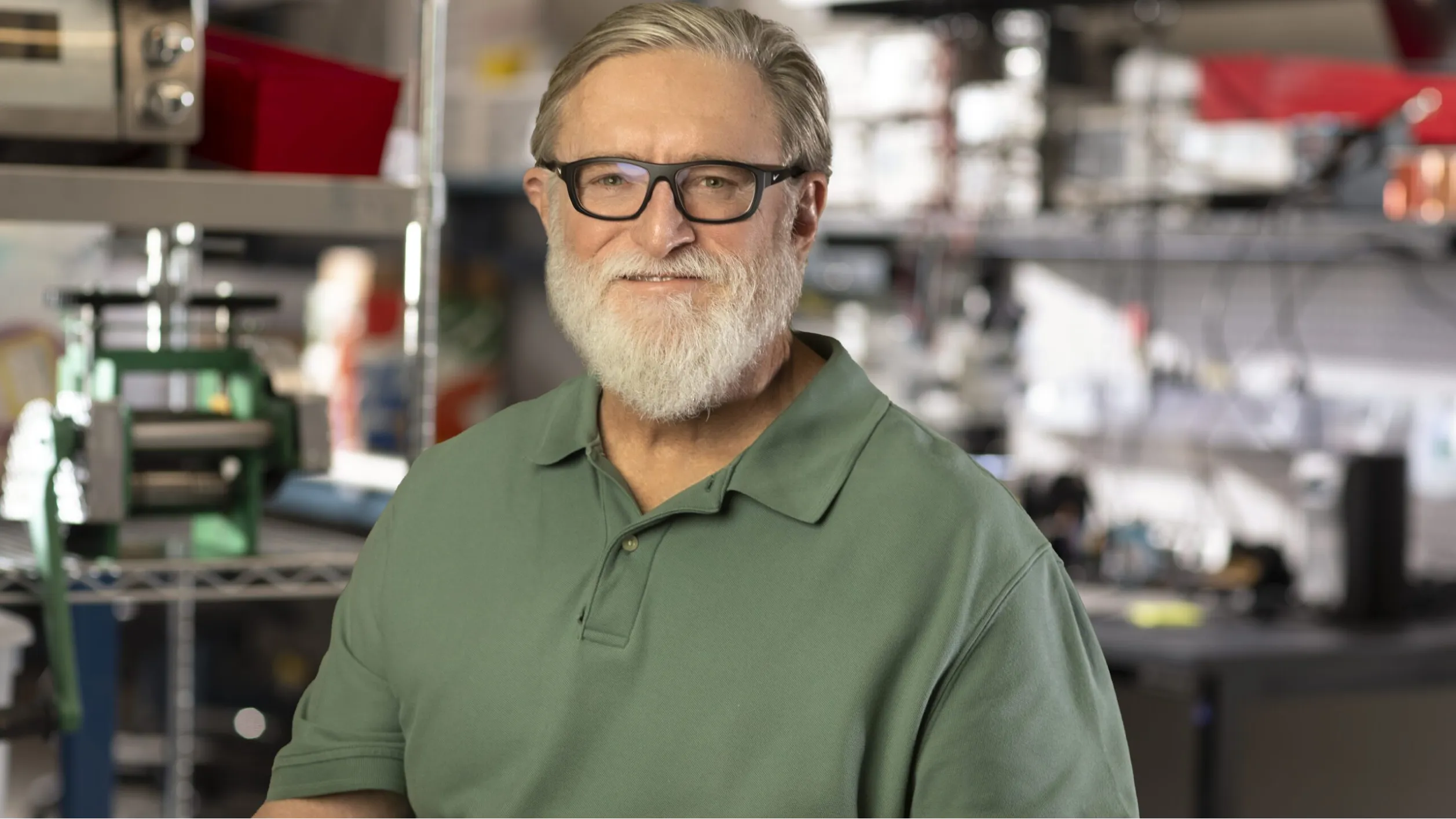 Gabe Newell, Valve president and Steam creator, leading PC VR distribution through SteamVR platform.