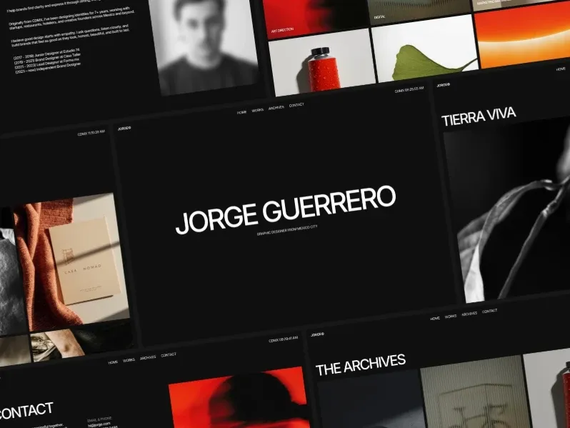 Jorge Framer Portfolio Template