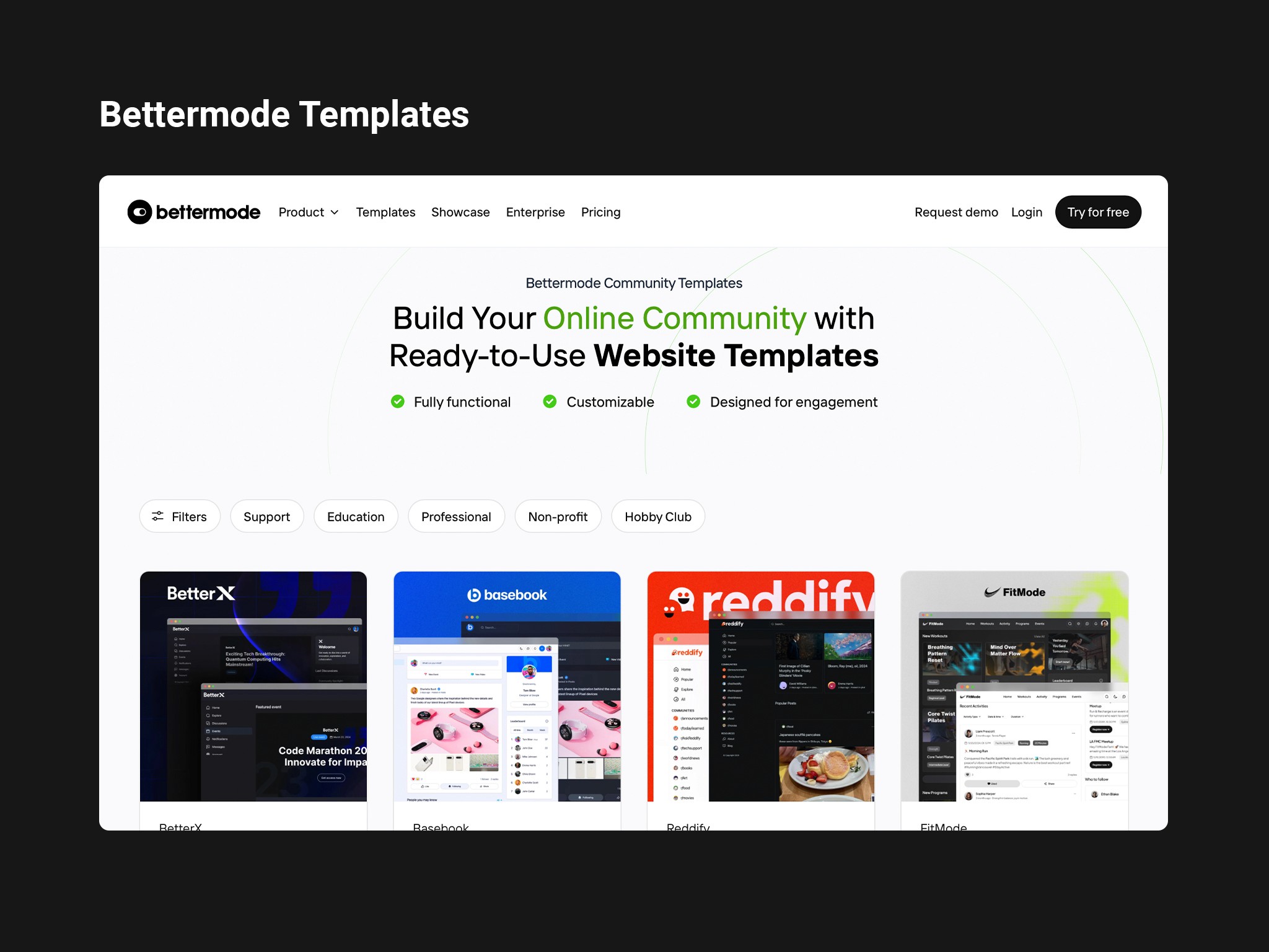 Bettermode Templates
