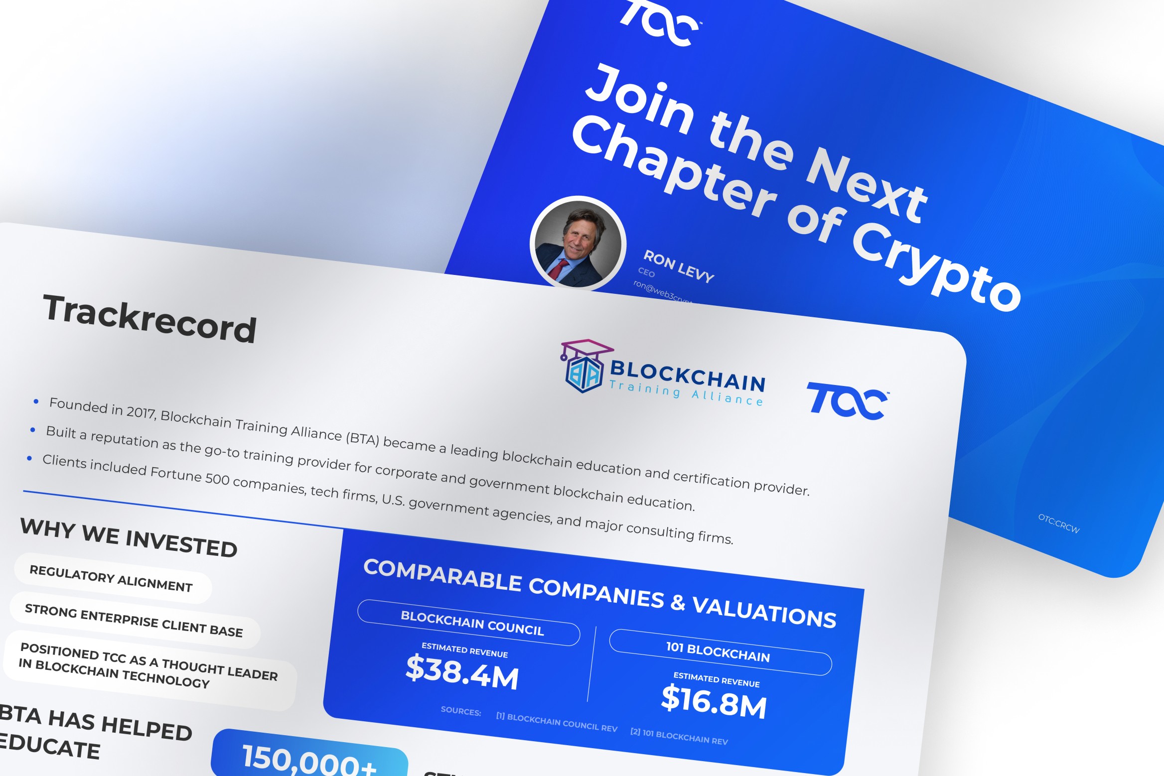 Project - Investor Presentation for The Crypto Company