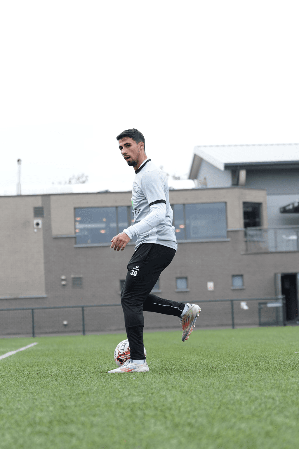 Creative workspace desk setup