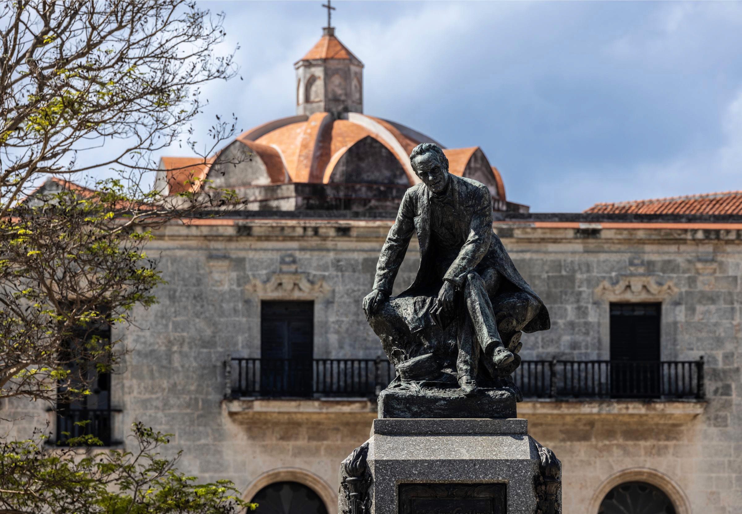 Monument to Jose de la Luz y Caballero (1800–1862), Cuban philosopher and educator