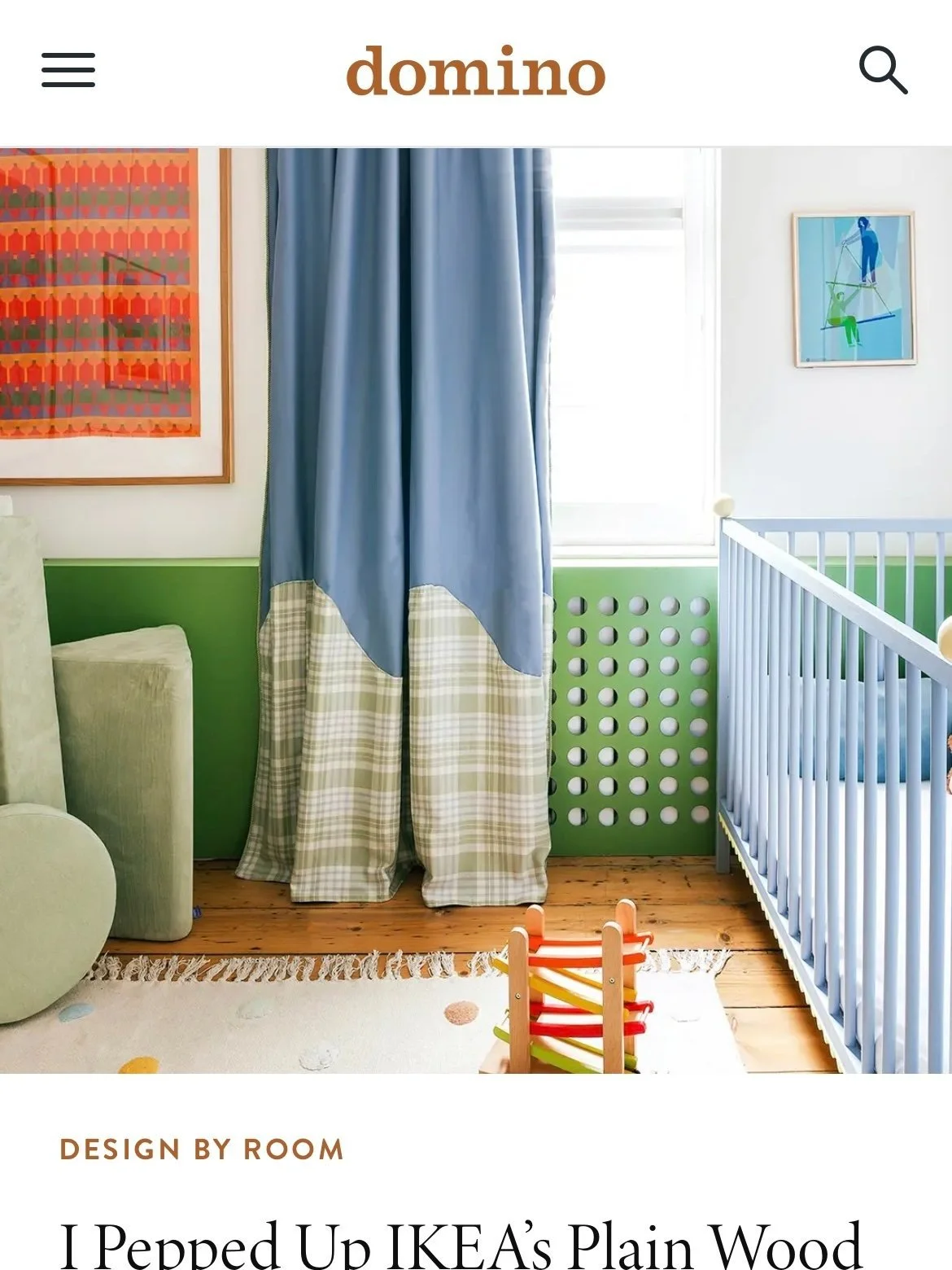 Atelier Akuko interior featured in Domino magazine