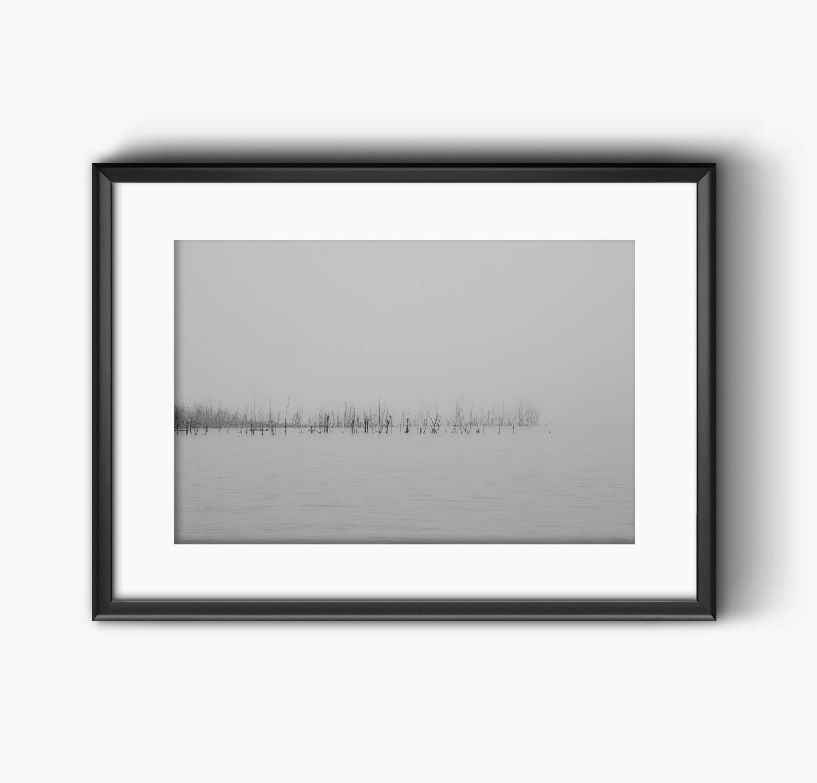 Framed fine art photography print