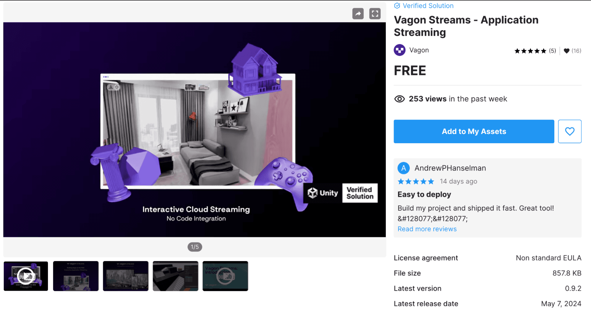 With Vagon Streams, you can now stream your games, archviz projects, and interactive experiences to an unlimited number of concurrent users. And here’s the kicker—you can do it all without ever leaving the Unity editor. Just imagine the possibilities this opens up for your projects.