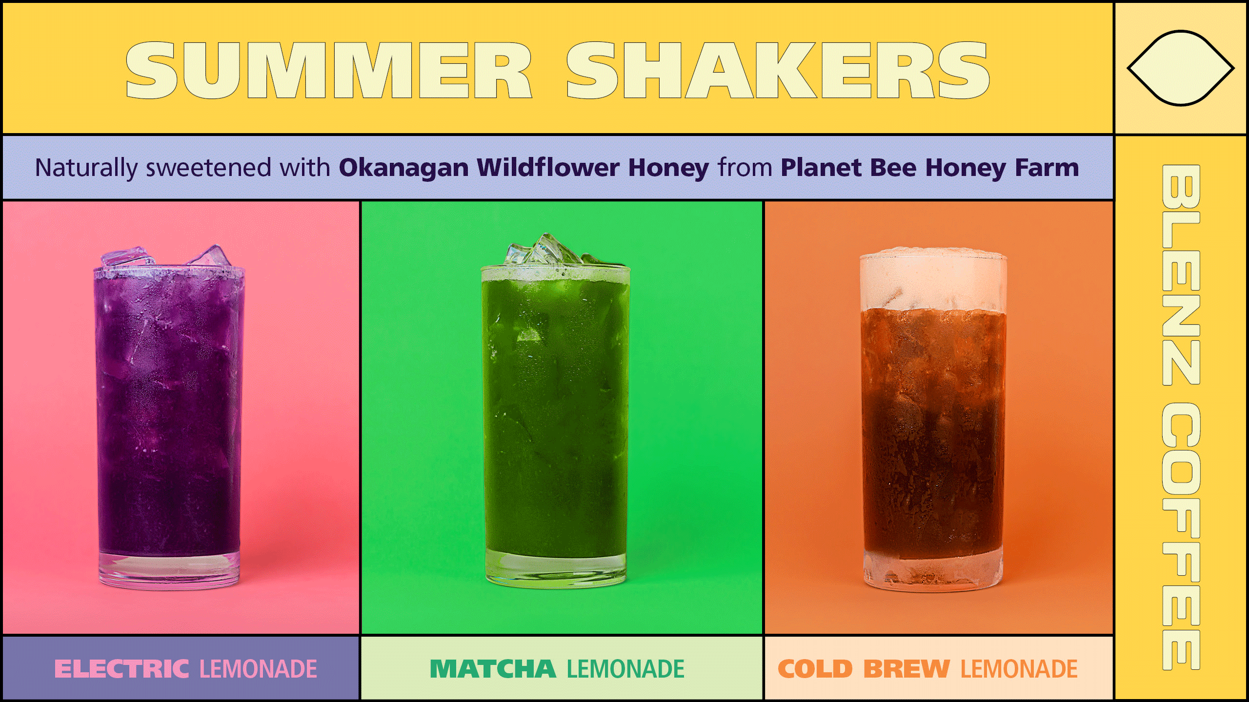 Banner ad resembled to look like a concert poster.