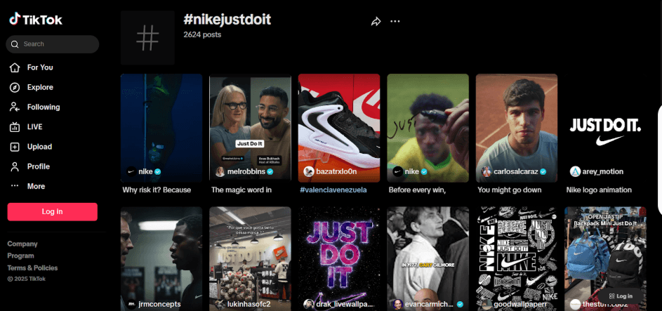 nike user generated content campaign example