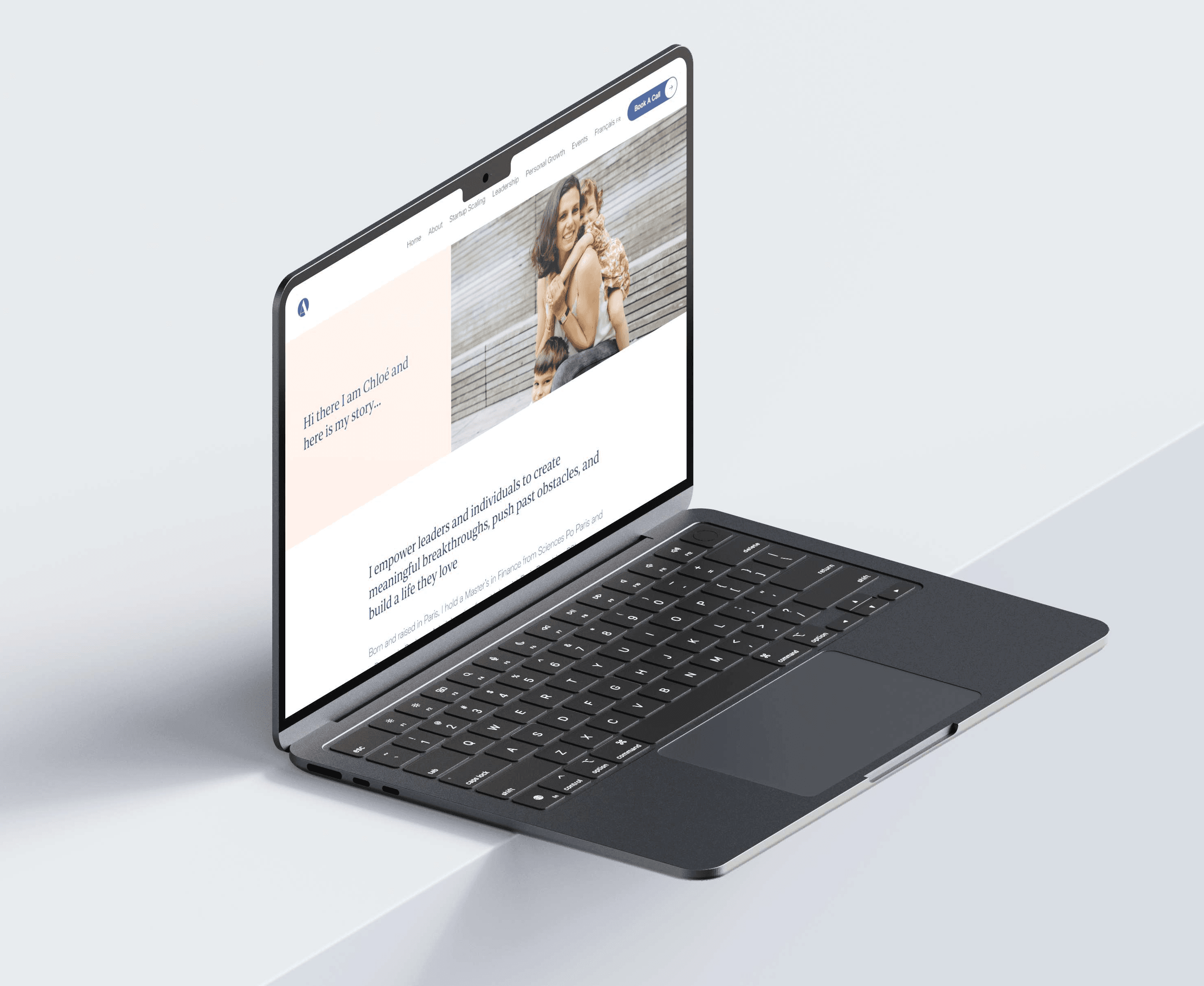 Coaching Website Design for Ancolie