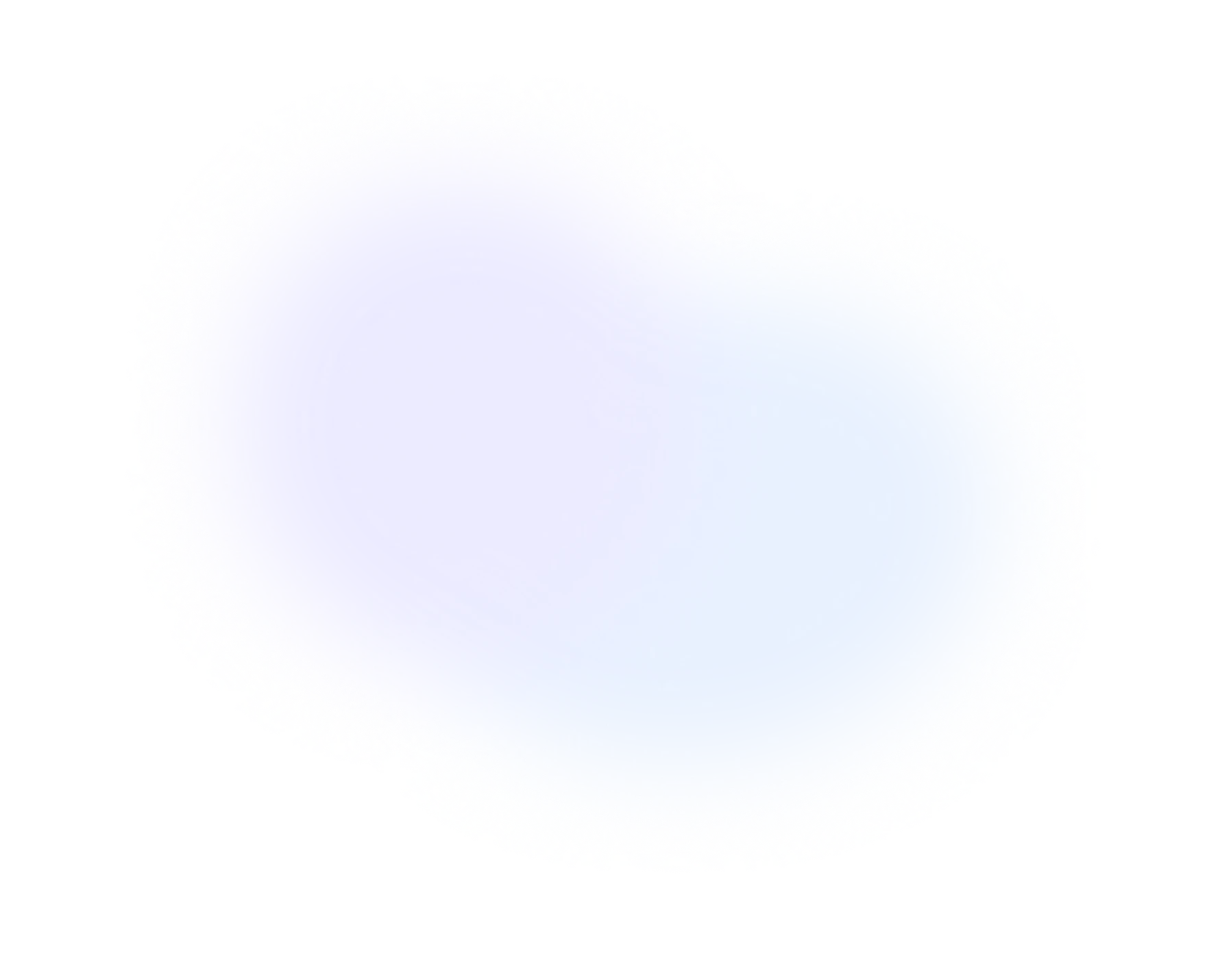 An abstract heart shape with a soft gradient, featuring a light color palette and a subtle outline.