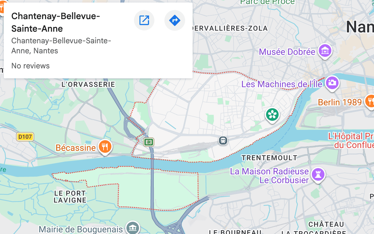 Chantenay-Bellevue-Sainte-Anne Maps