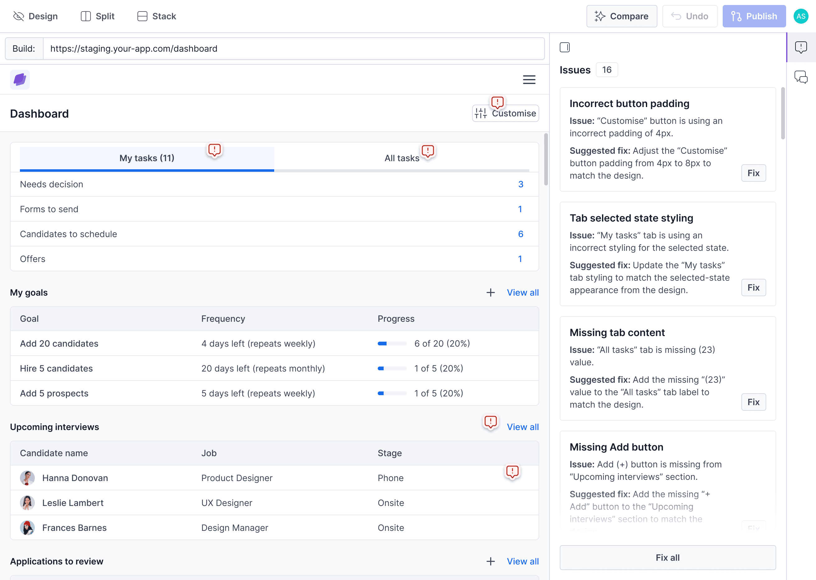 product screenshot