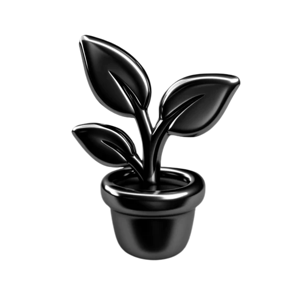Potted plant icon