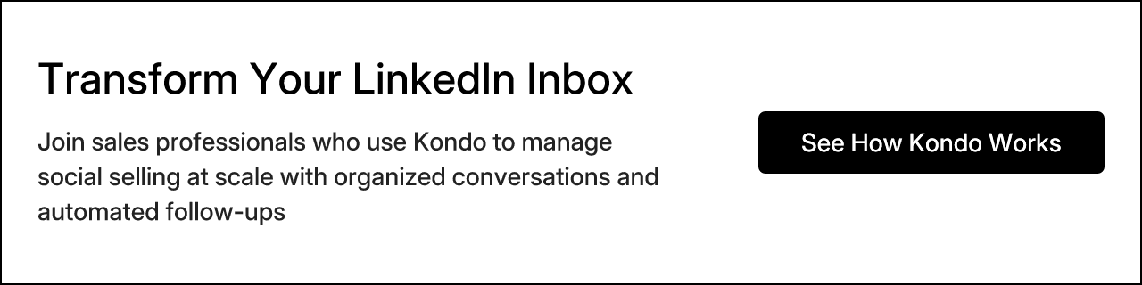 Transform Your LinkedIn Inbox