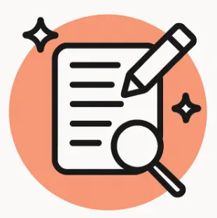 Icône blog automatique SEO