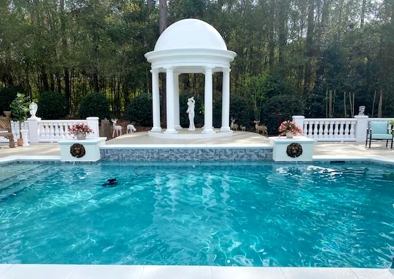fiberglass rotunda