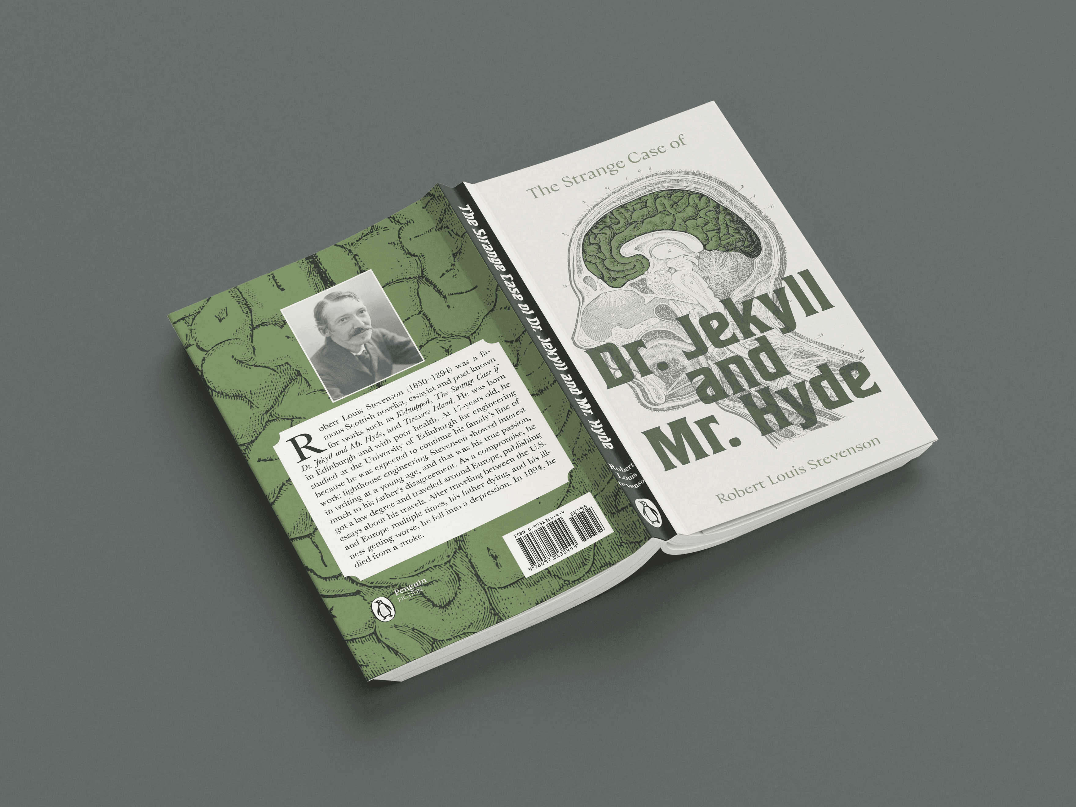 Front and back cover mock up