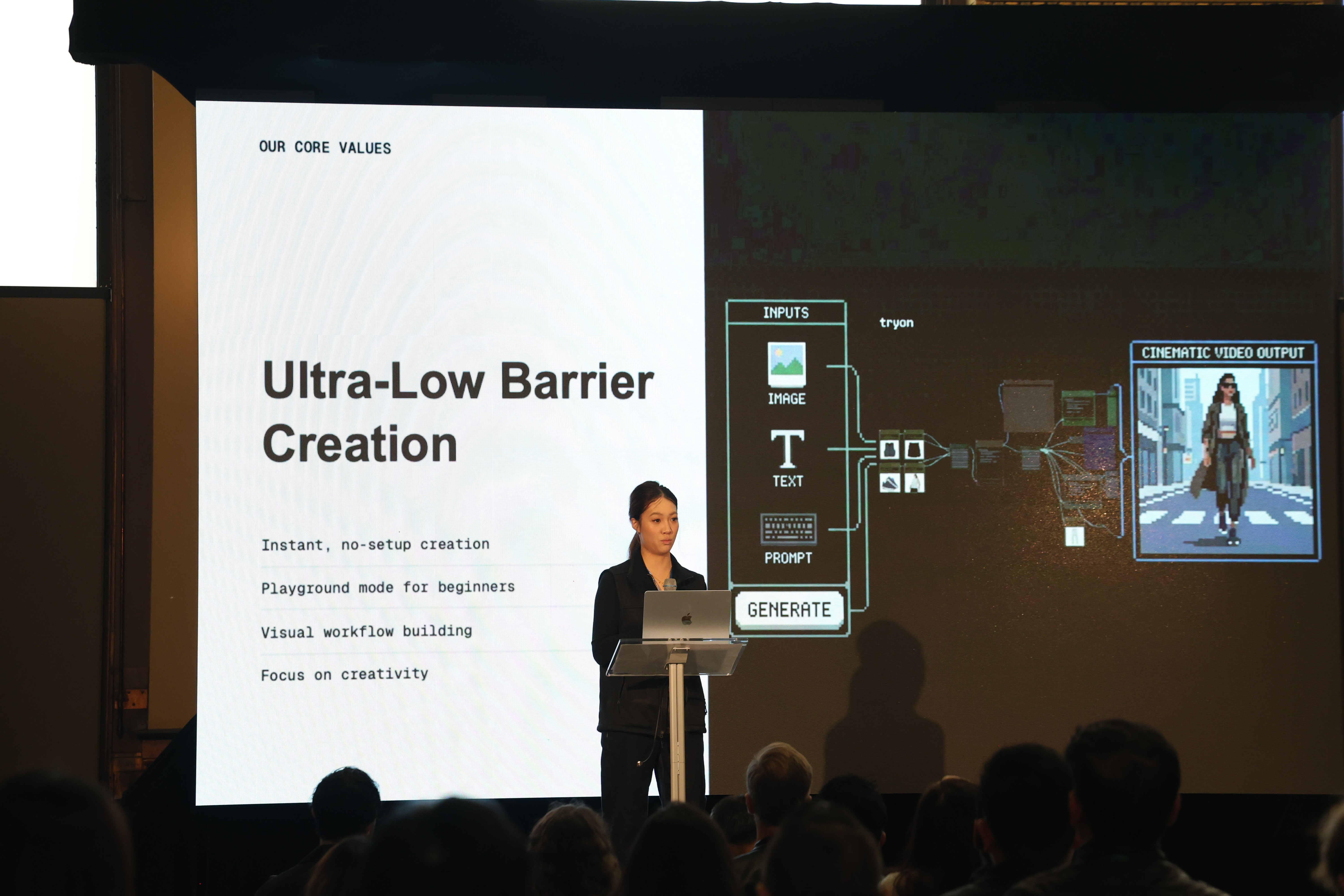 a man holding a microphone in his hands