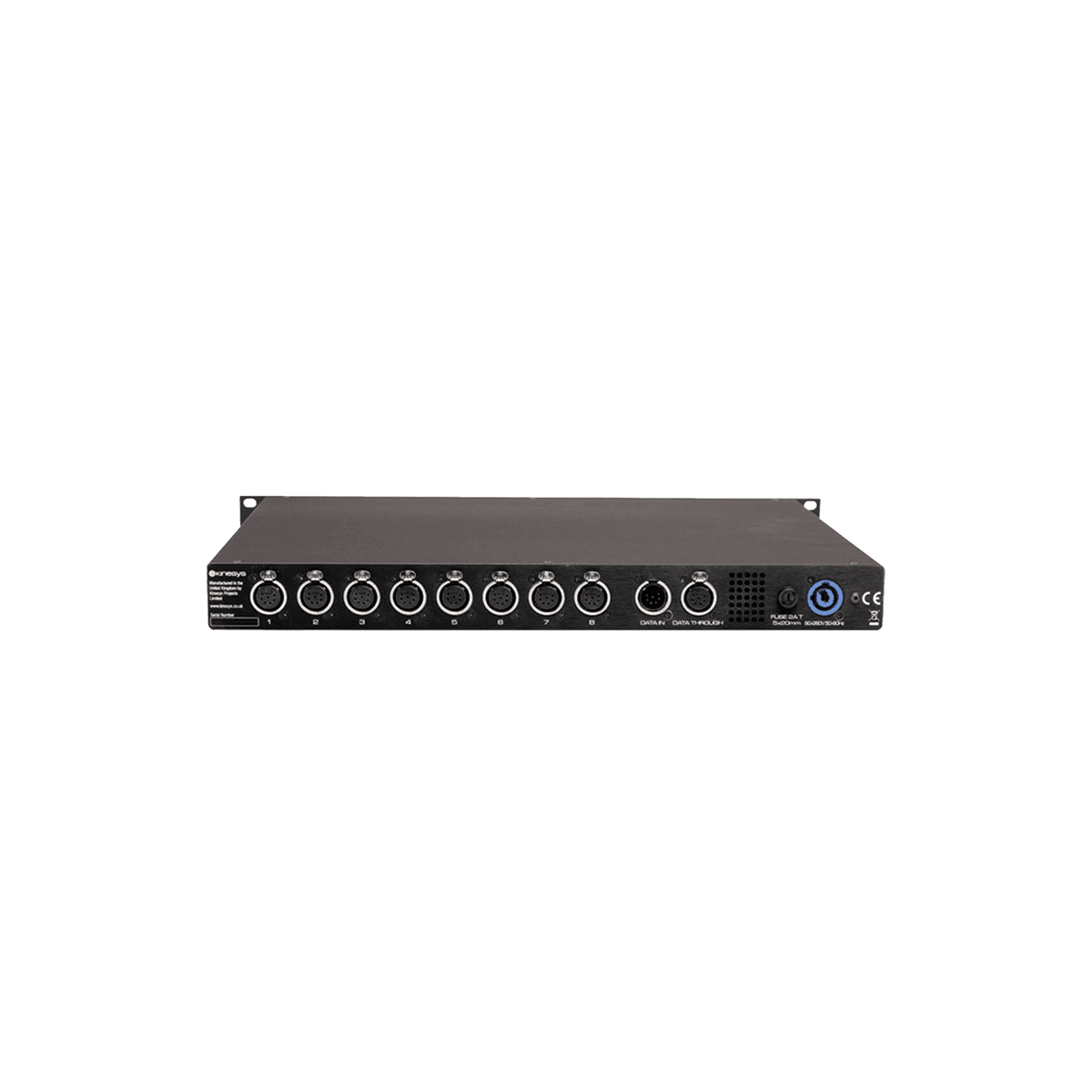 Kinesys Array 485 8 Port RS485 Data Dist. Hub 1 x IN - 8 x Out XLR7