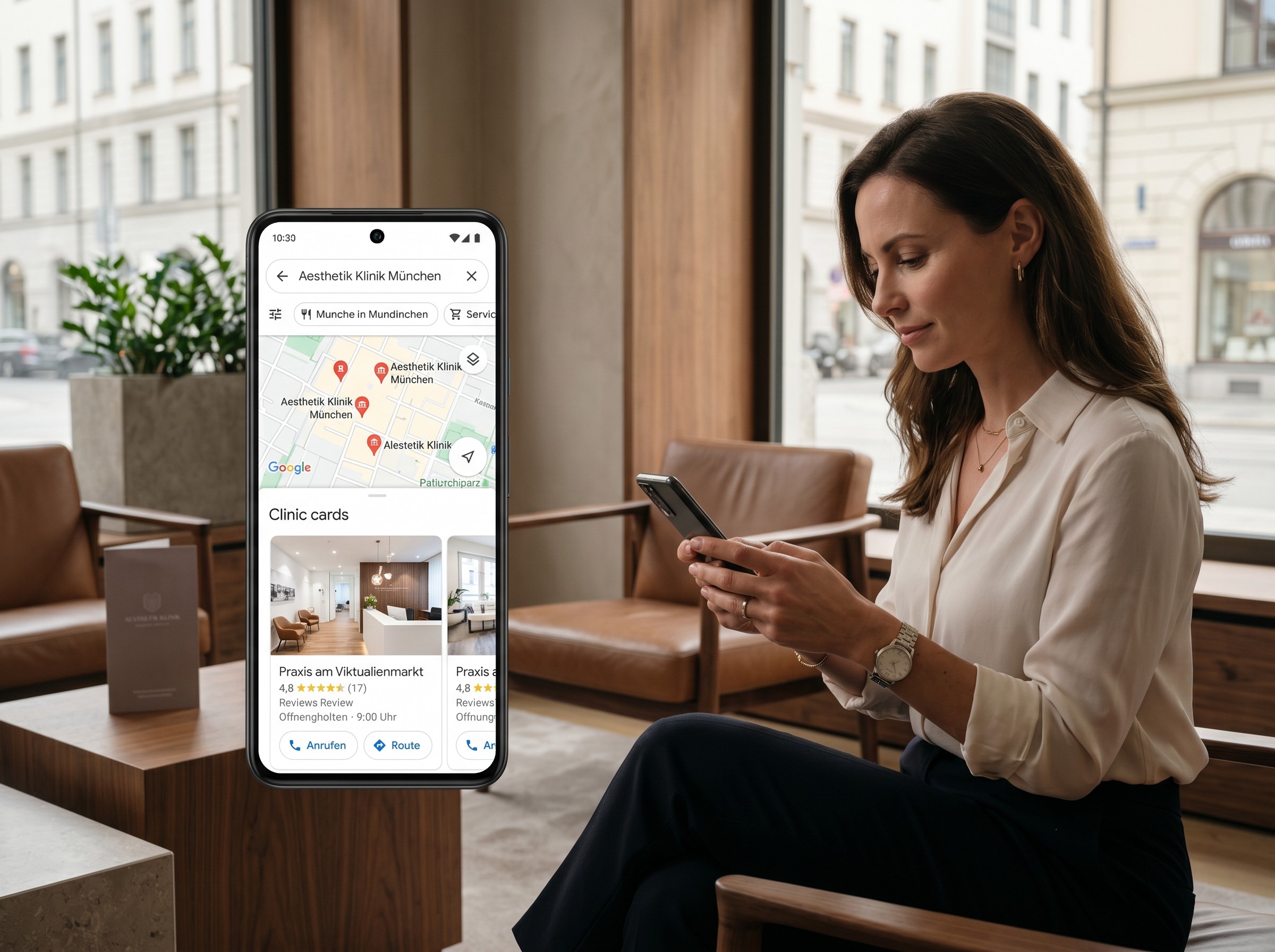 lokale Sichtbarkeit bei Google Maps & Suchanfragen
