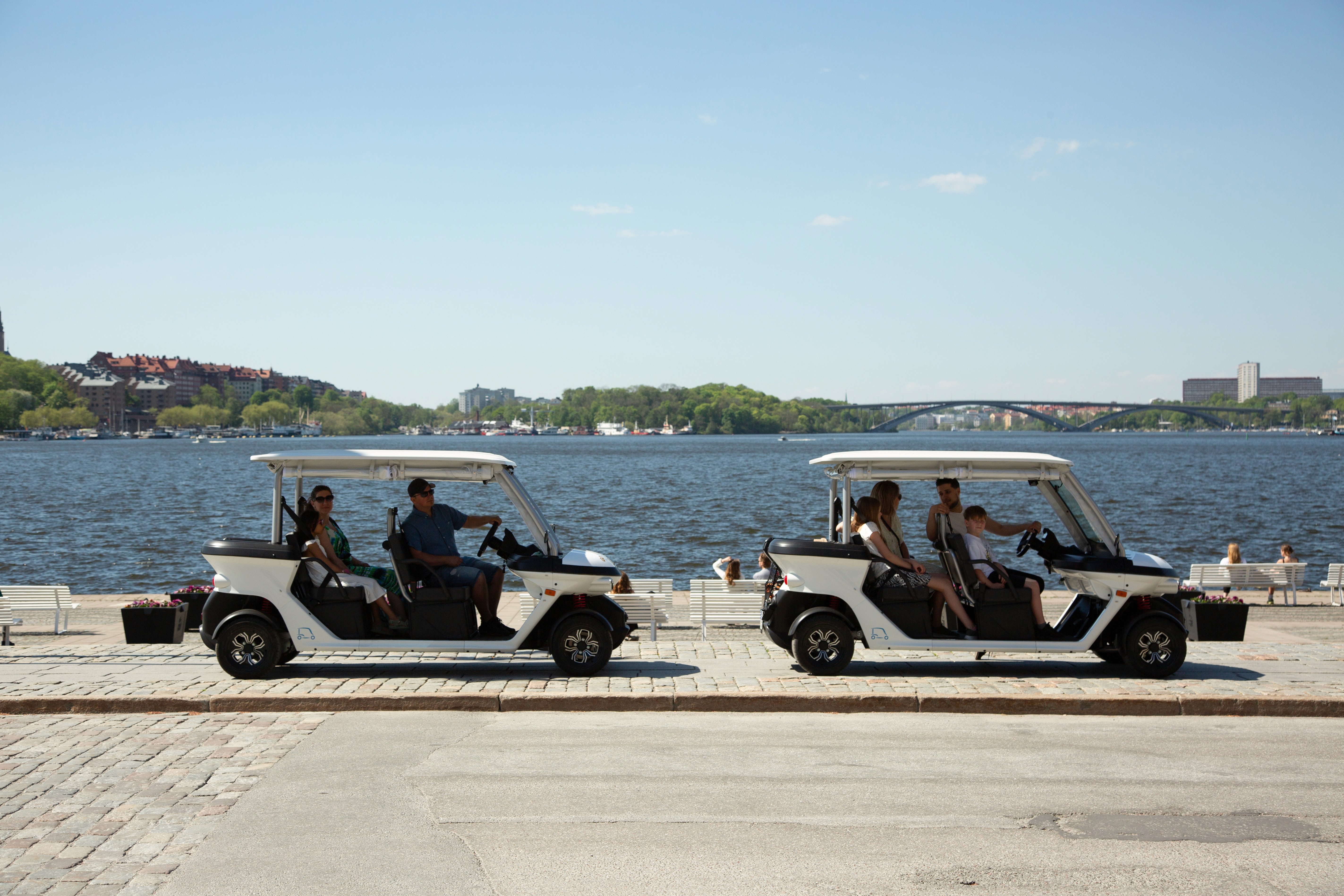 golf cart tour Stockholm Gamla Stan