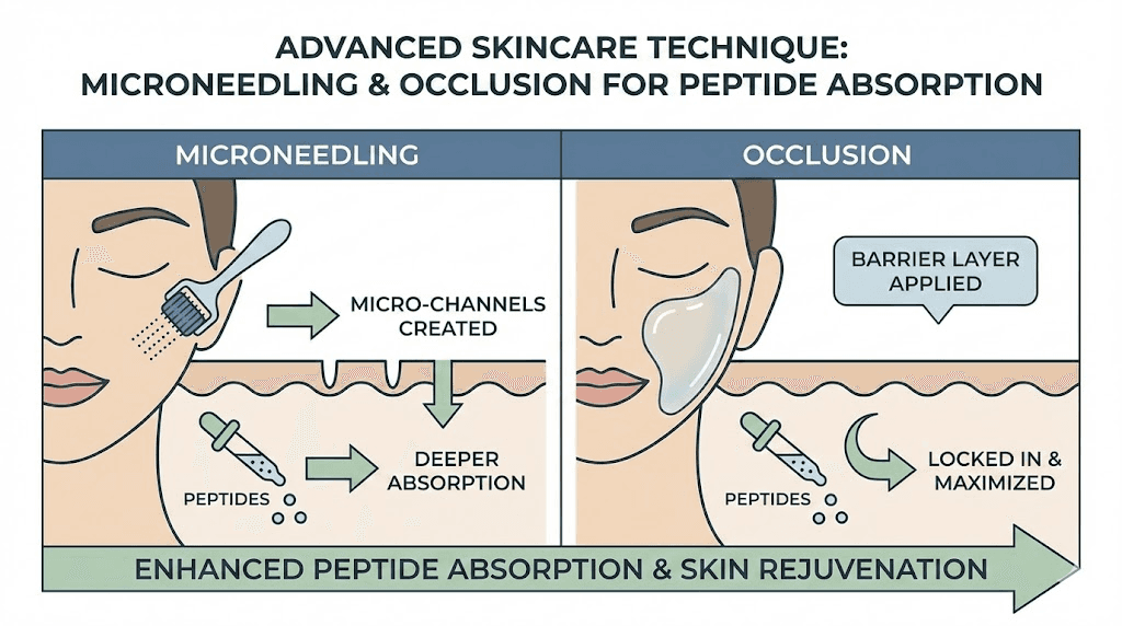 Advanced copper peptide application techniques for enhanced results