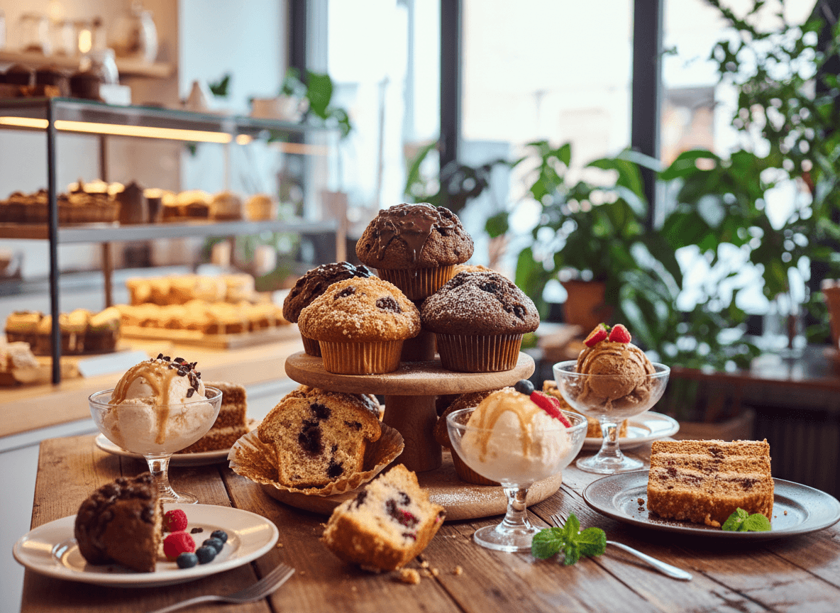 Photo d'un ordinateur portable, tenue par Anaïs, entouré d'un arbre fleuri