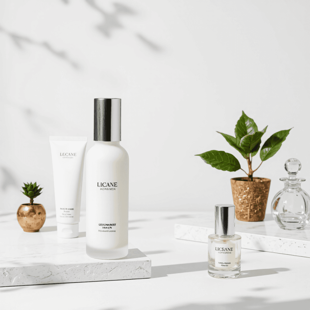 product photography of bottle of lotion