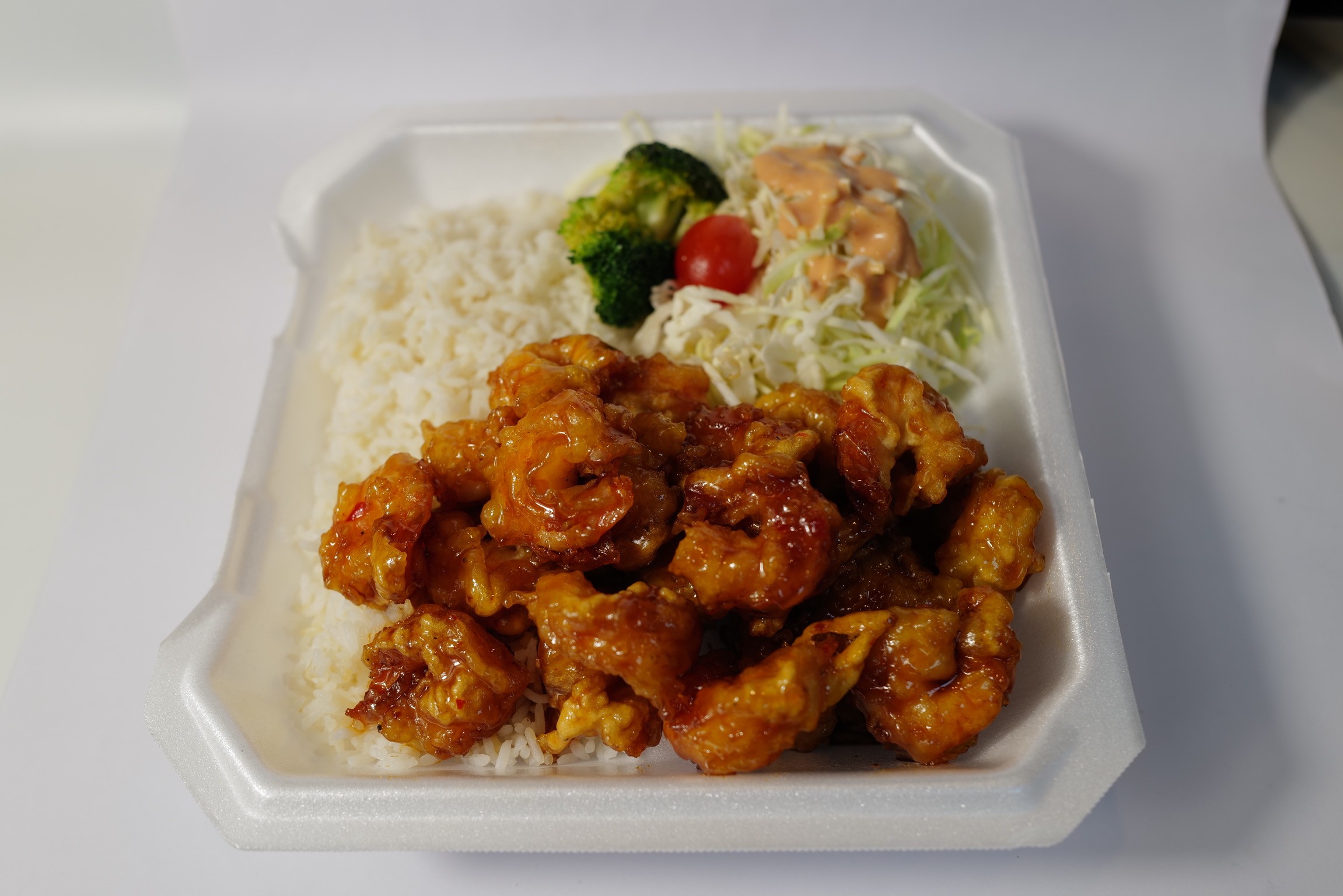 Sweet Chili Shrimp Bowl