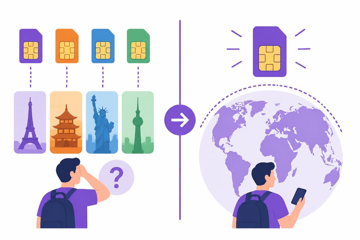 Global connectivity comparison