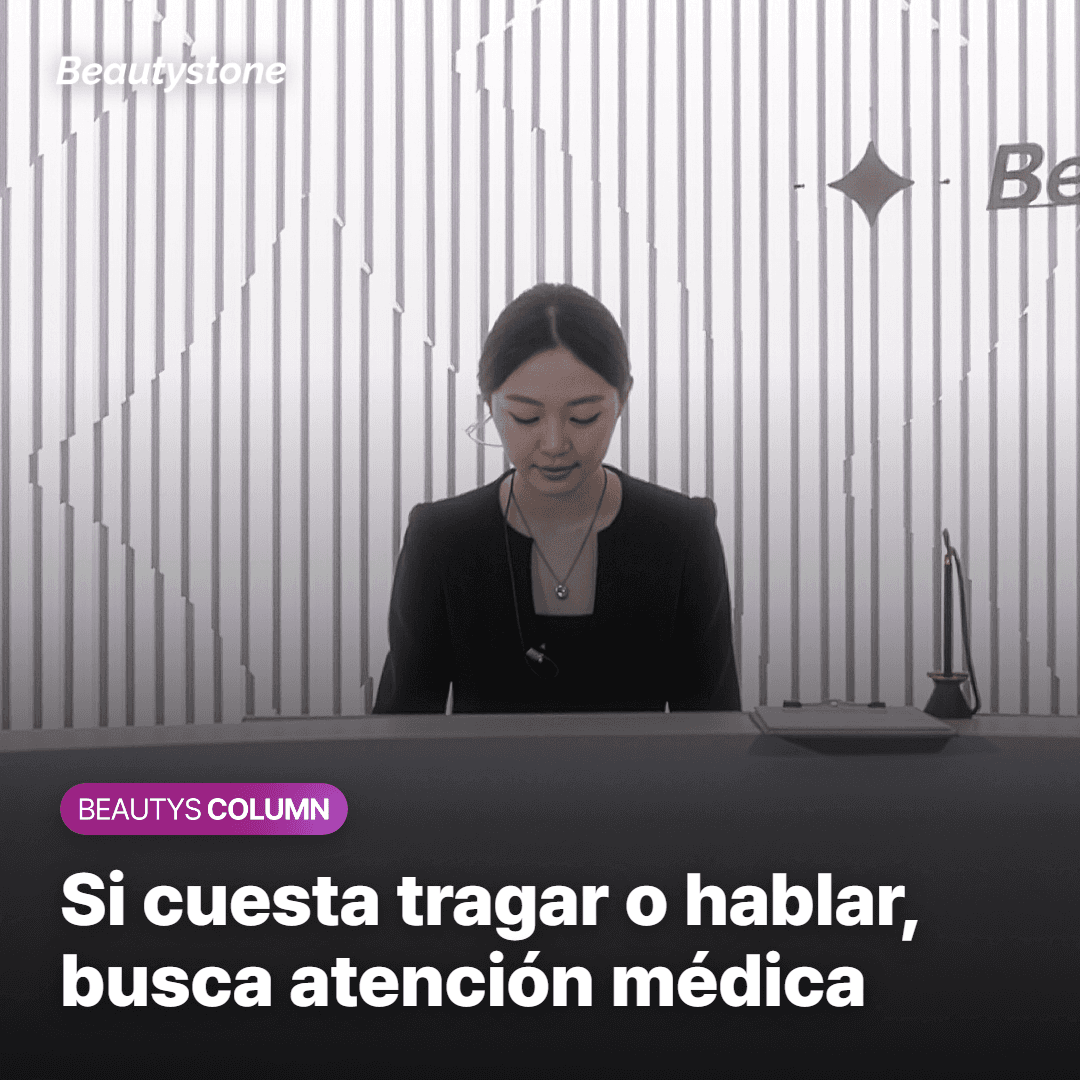 Si cuesta tragar o hablar, busca atención médica