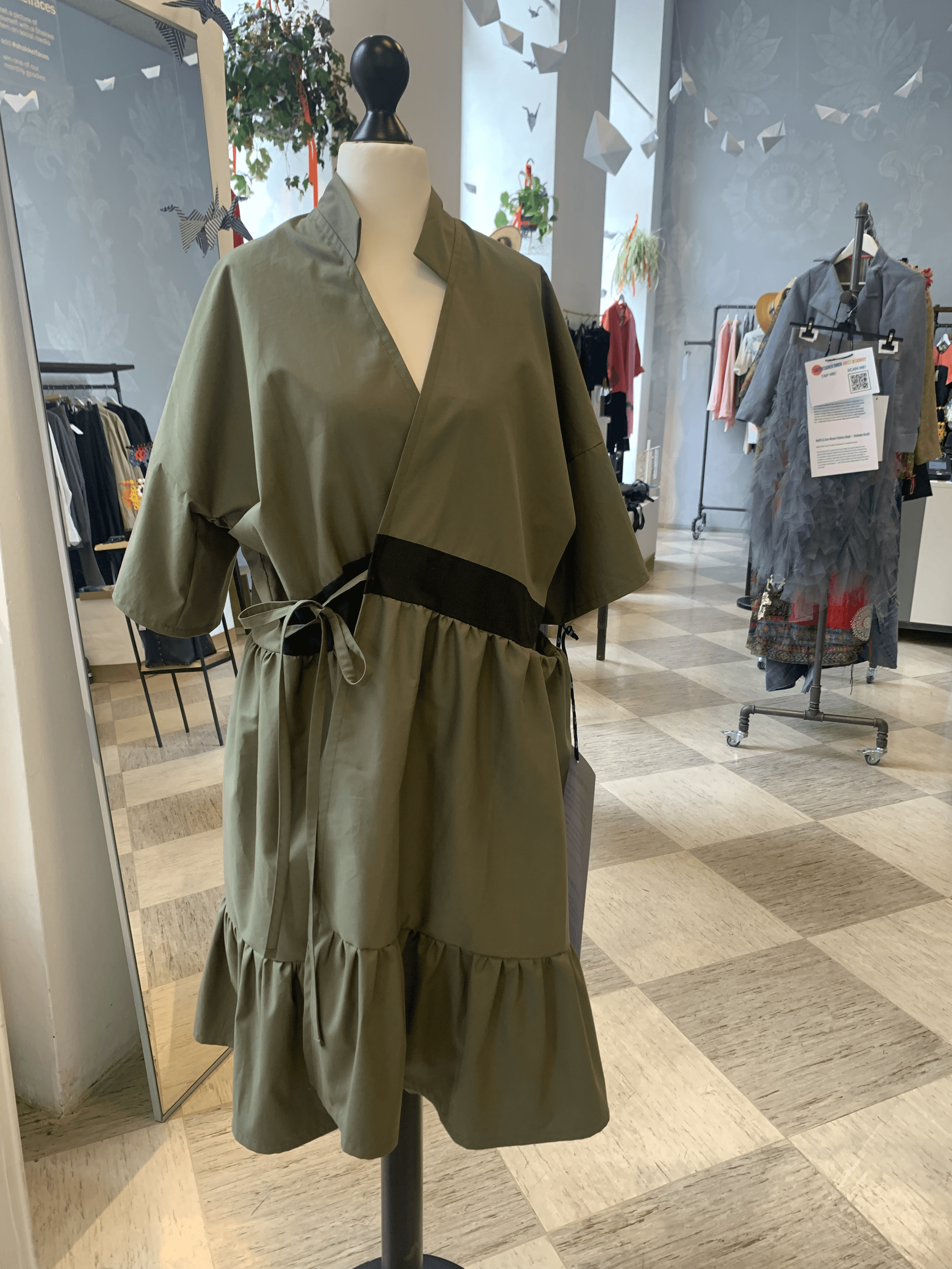 dress at the zero waste exhibit 2025