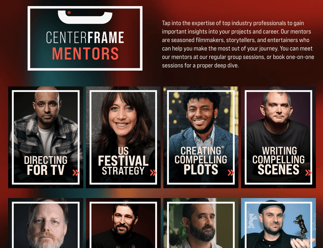 CenterFrame Mentors