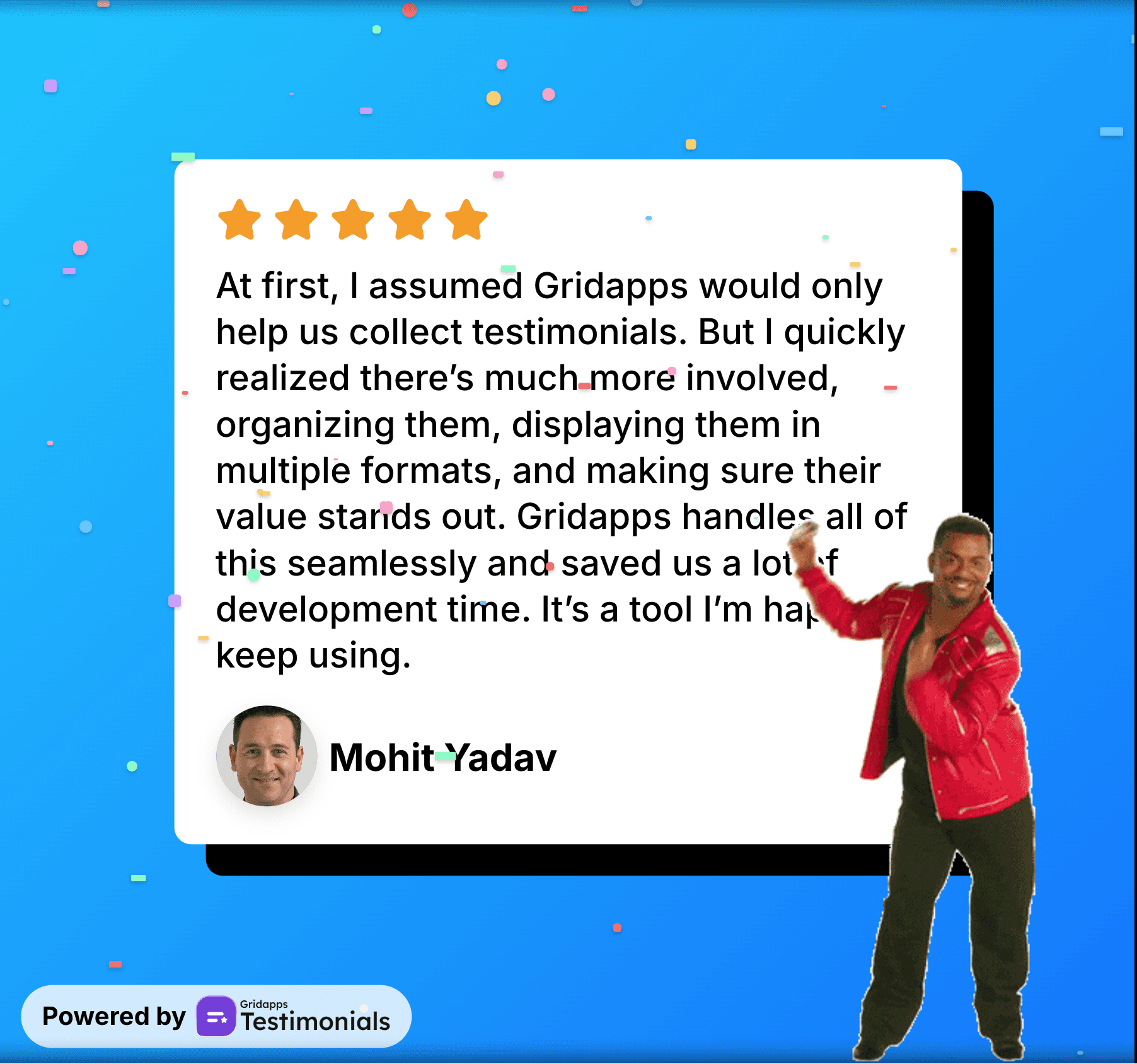 Testimonials Gif | Girdapps testimonials 