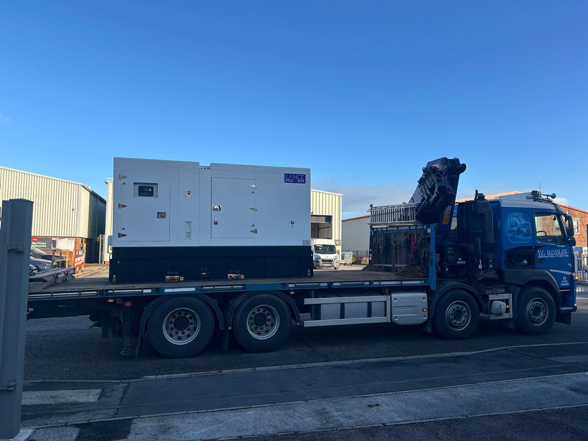 250kVA Diesel Generator Dispatched in 16 Hours for Critical Power Requirements