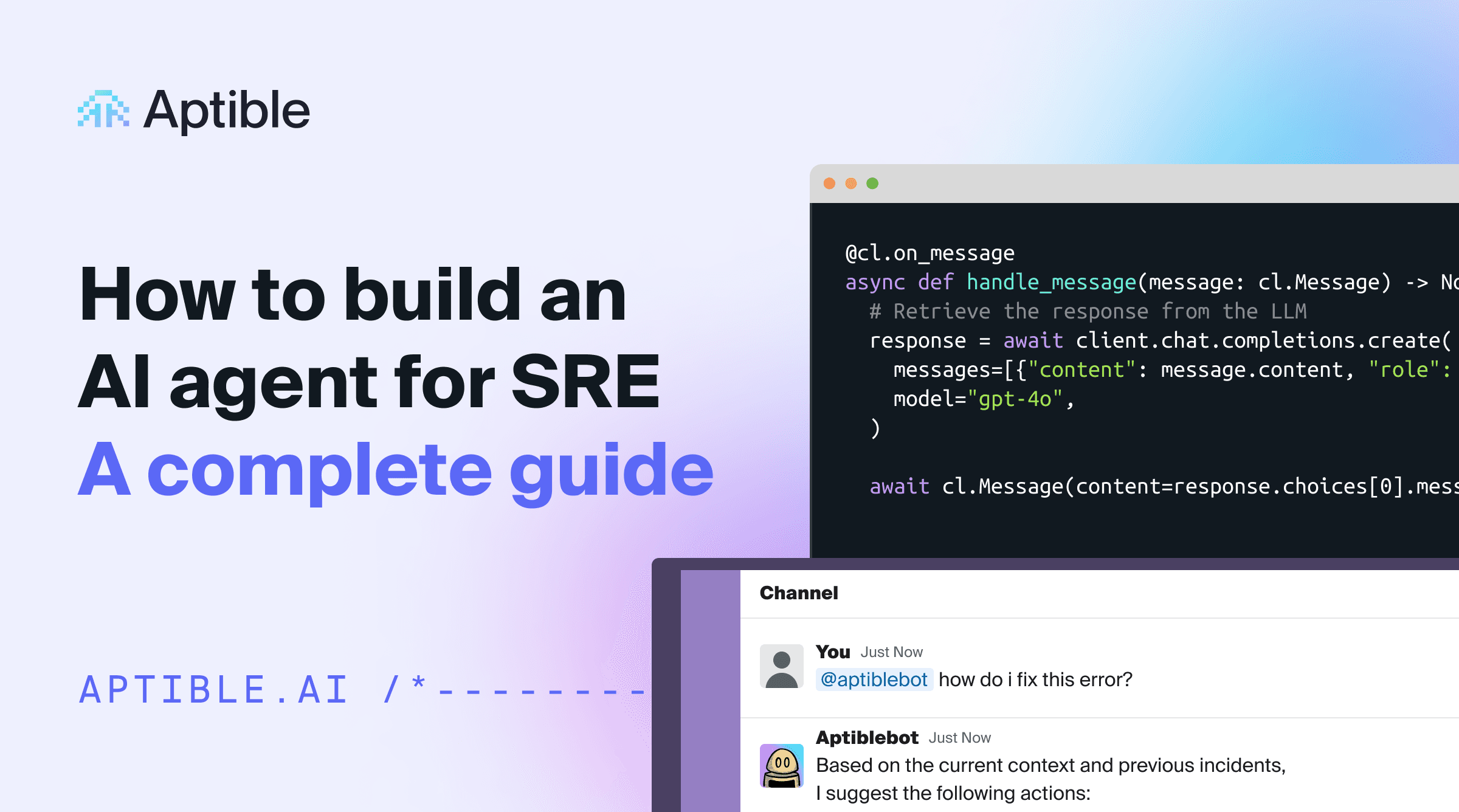 Build an AI Agent for SRE