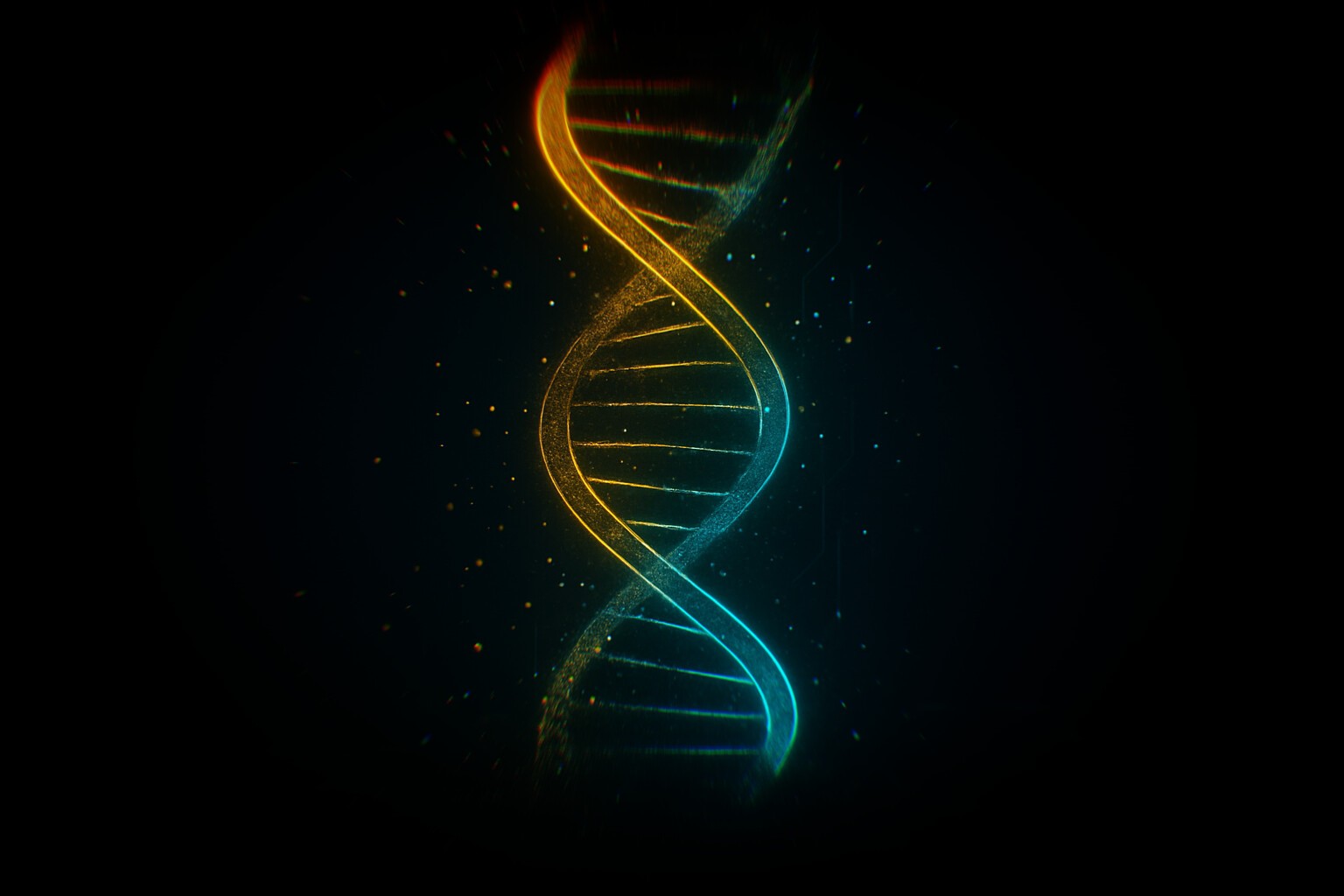 AI-DNA metadata visualization.